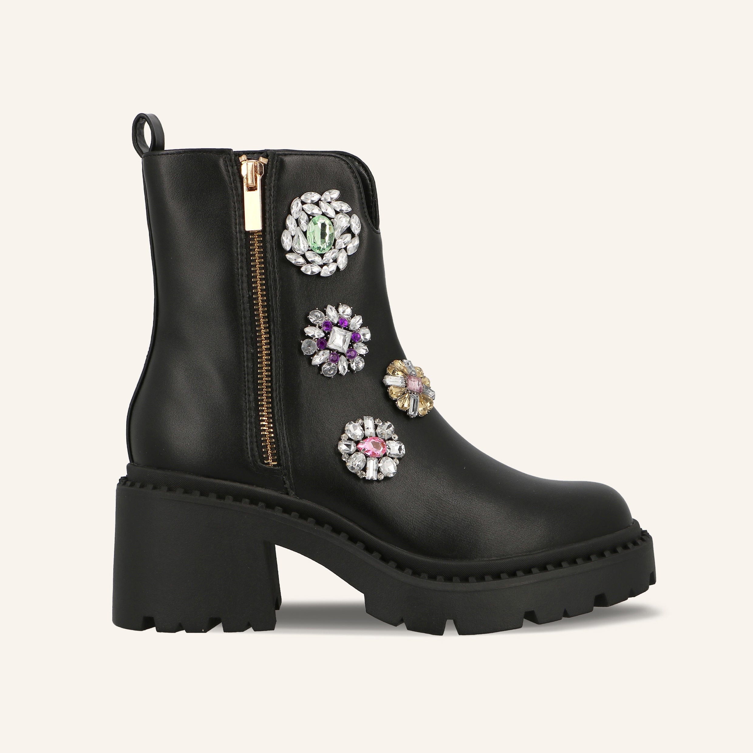 FILOMENA PATCH CRYSTALS BLACK