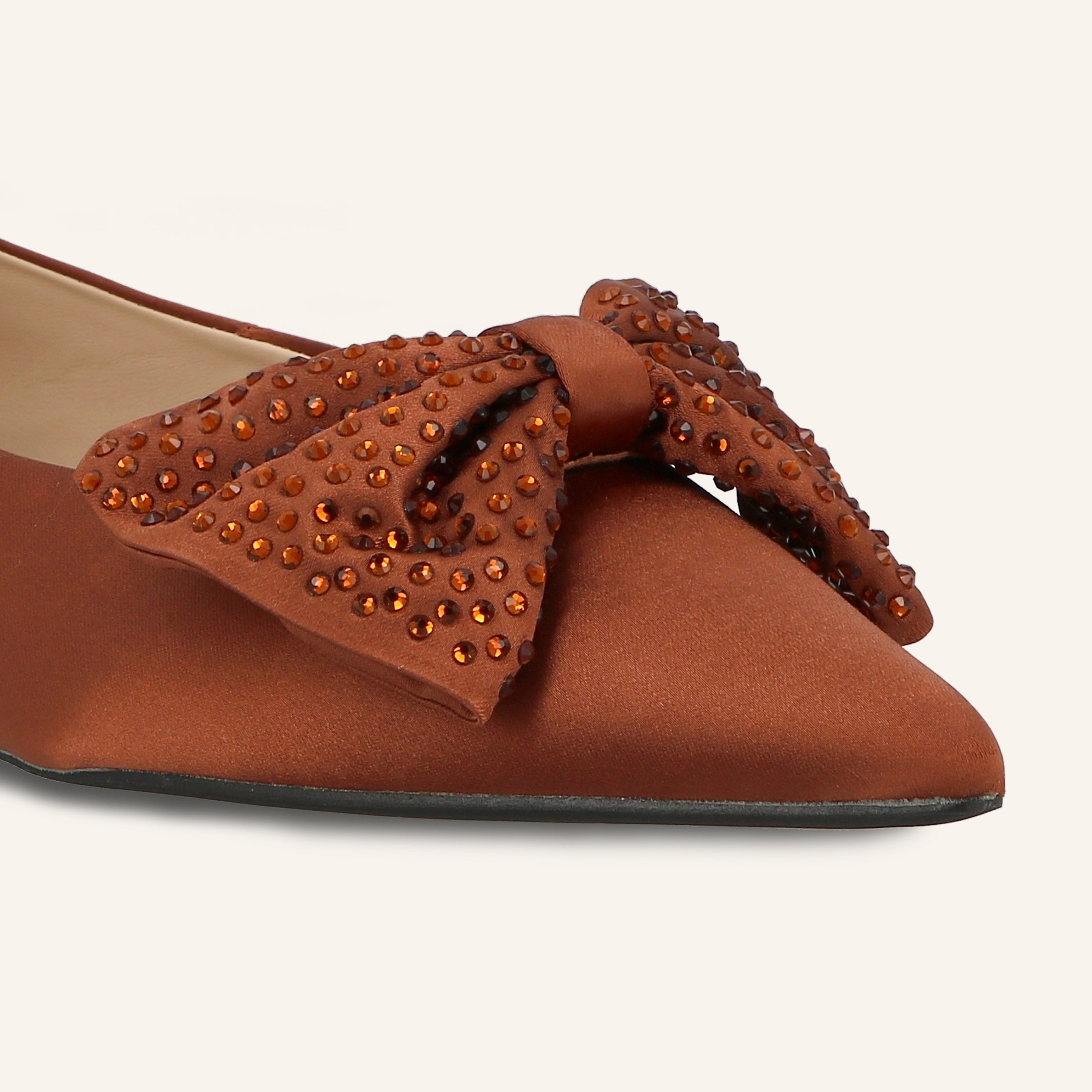 GRETA FLAKE SATIN RUGGINE