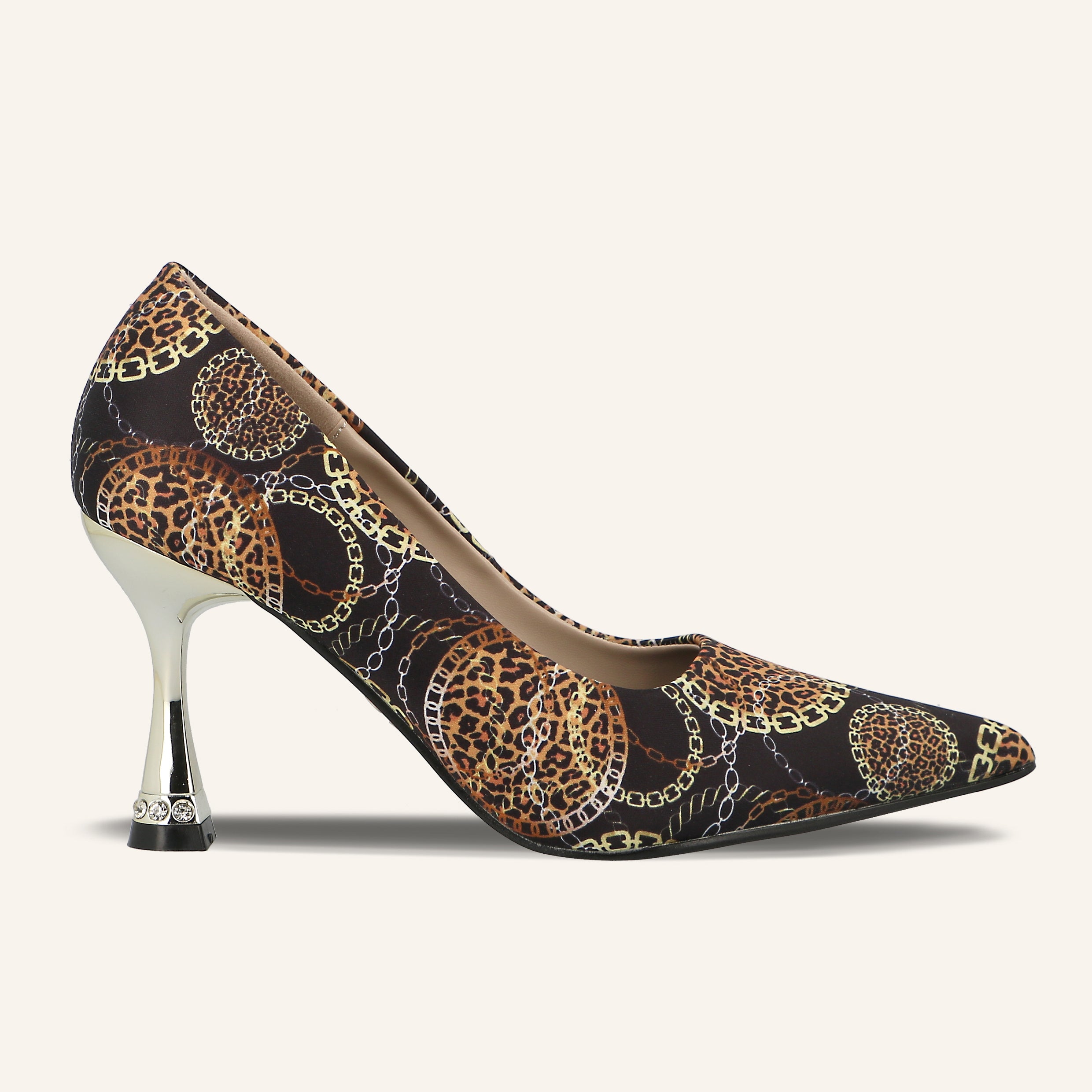 TERESANNA SATIN FANTASY LEOPARD