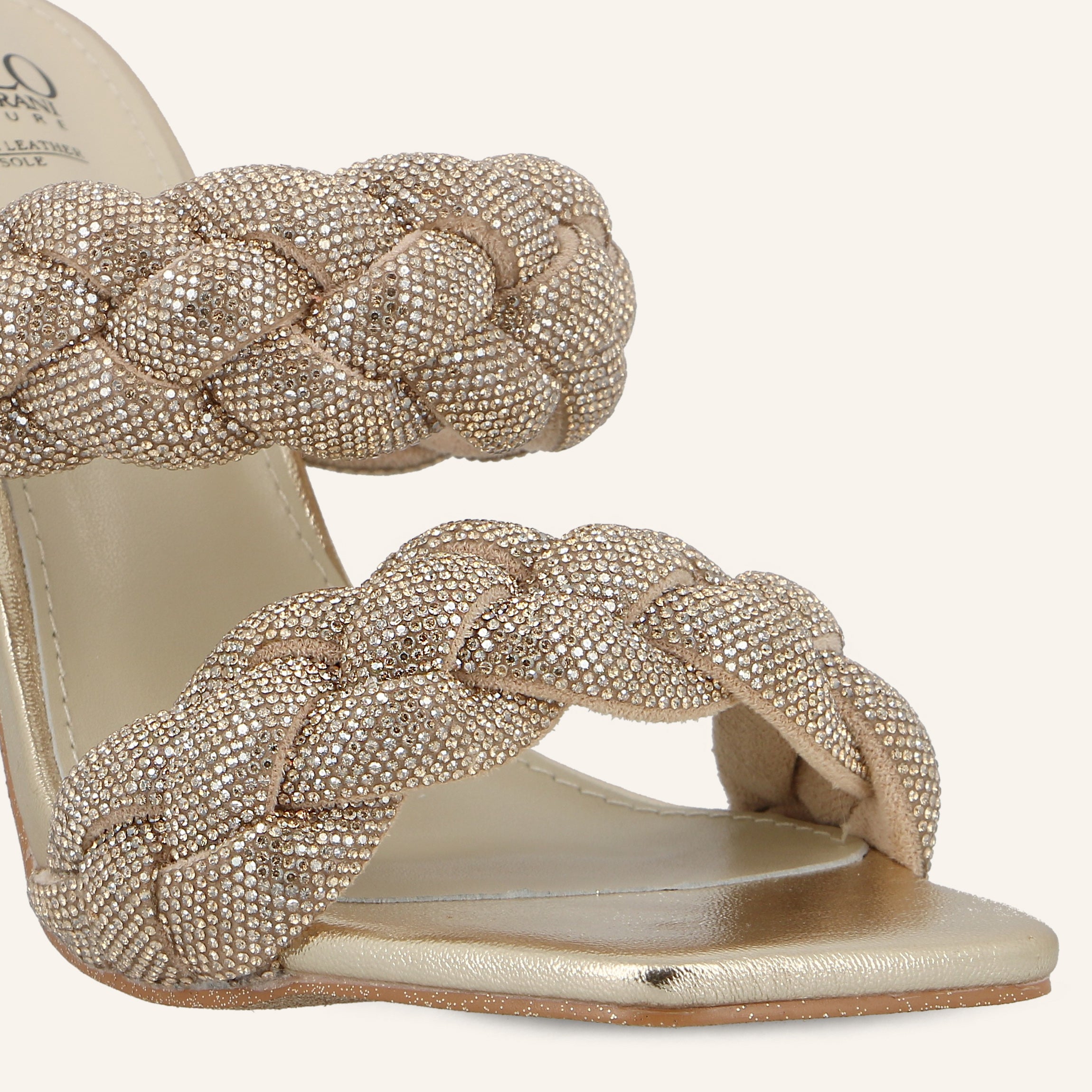 GIANNA CRYSTALS LT GOLD - SANDALO DONNA