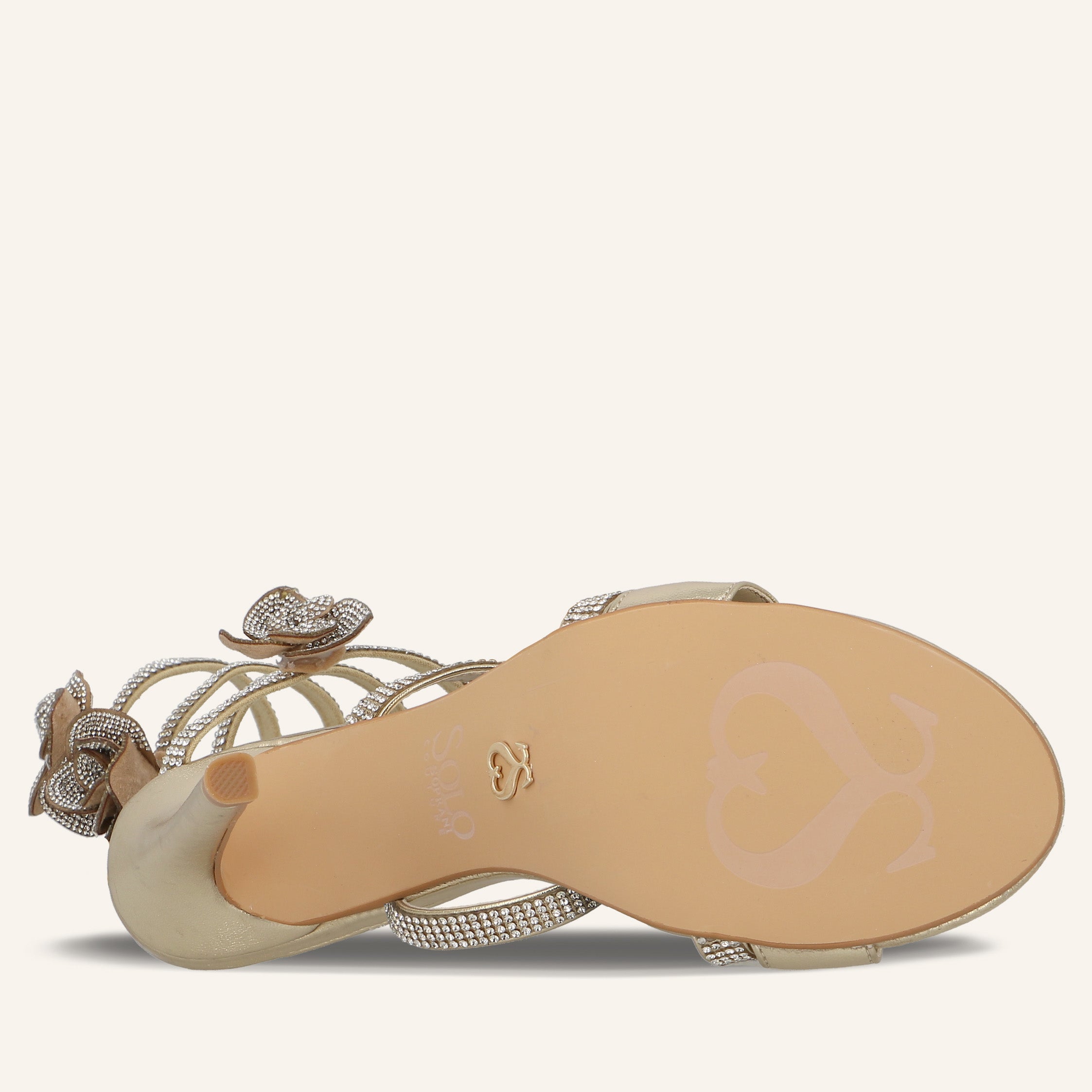 FARAH METAL PU LT GOLD - SANDALO DONNA