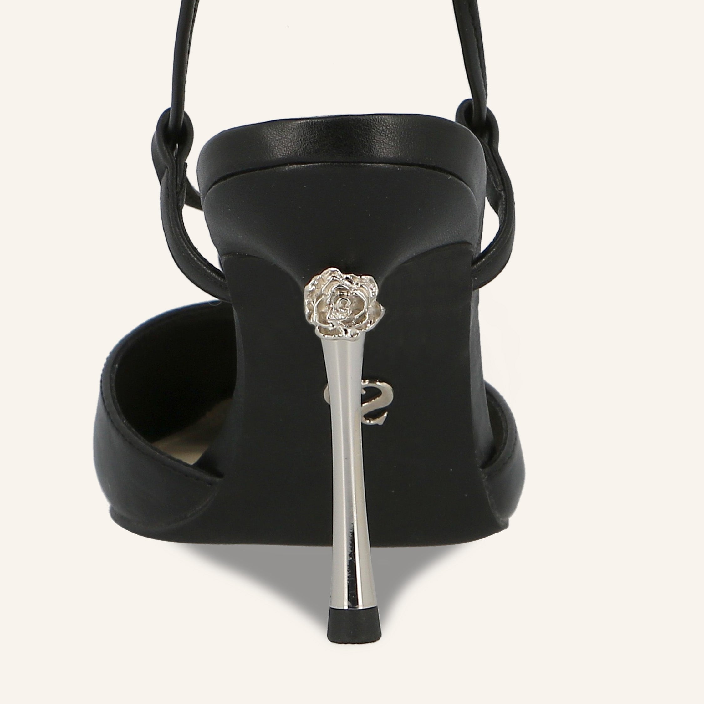 ROSE STUDS BLACK - SANDALO DONNA