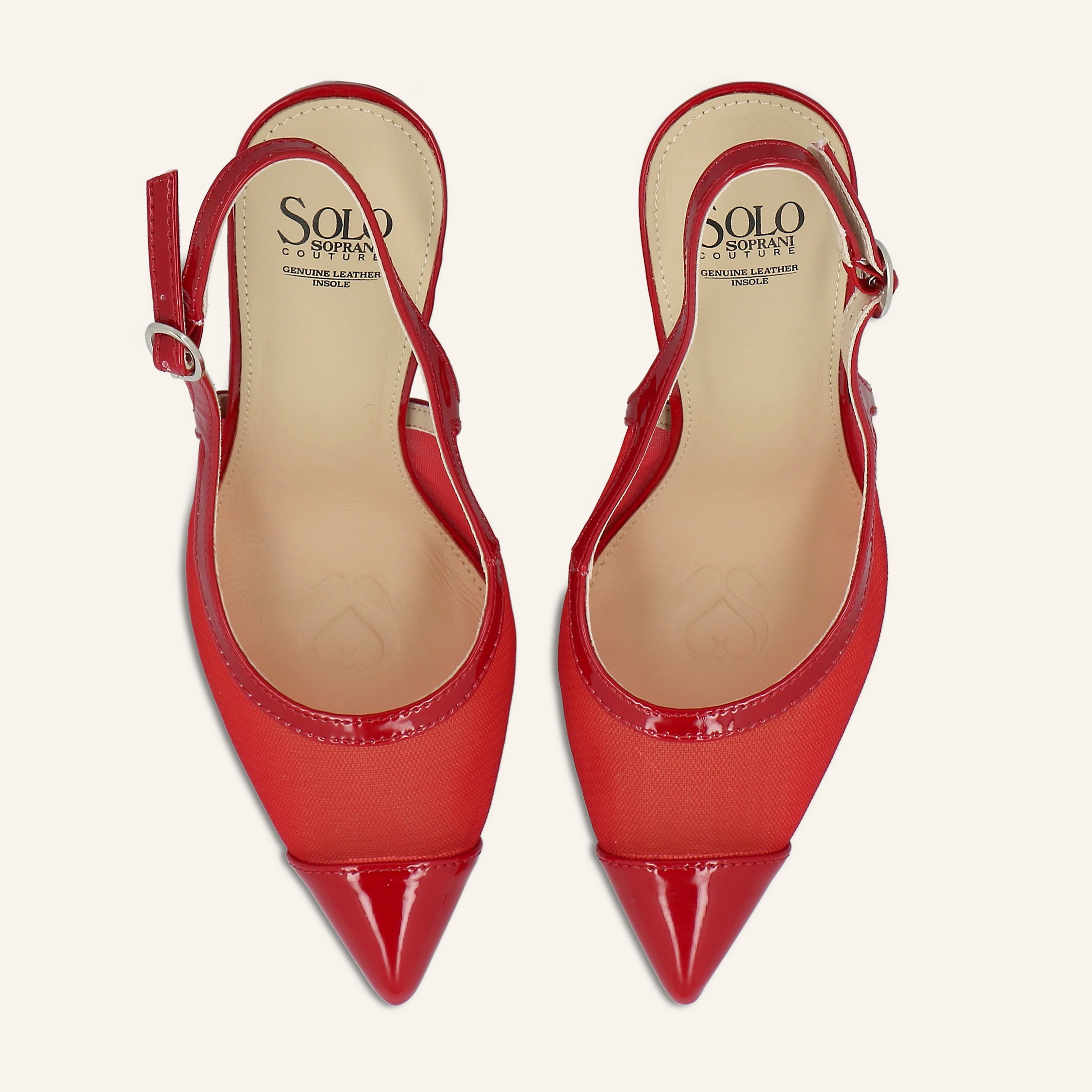 ROCK PATENT RED - SANDALO DONNA