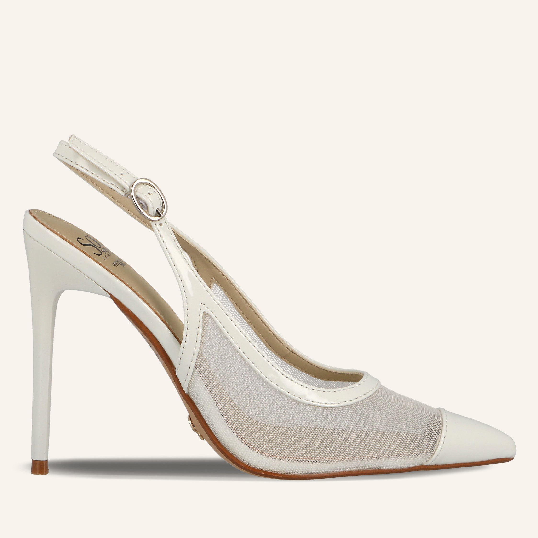 ROCK PATENT WHITE - SANDALO DONNA