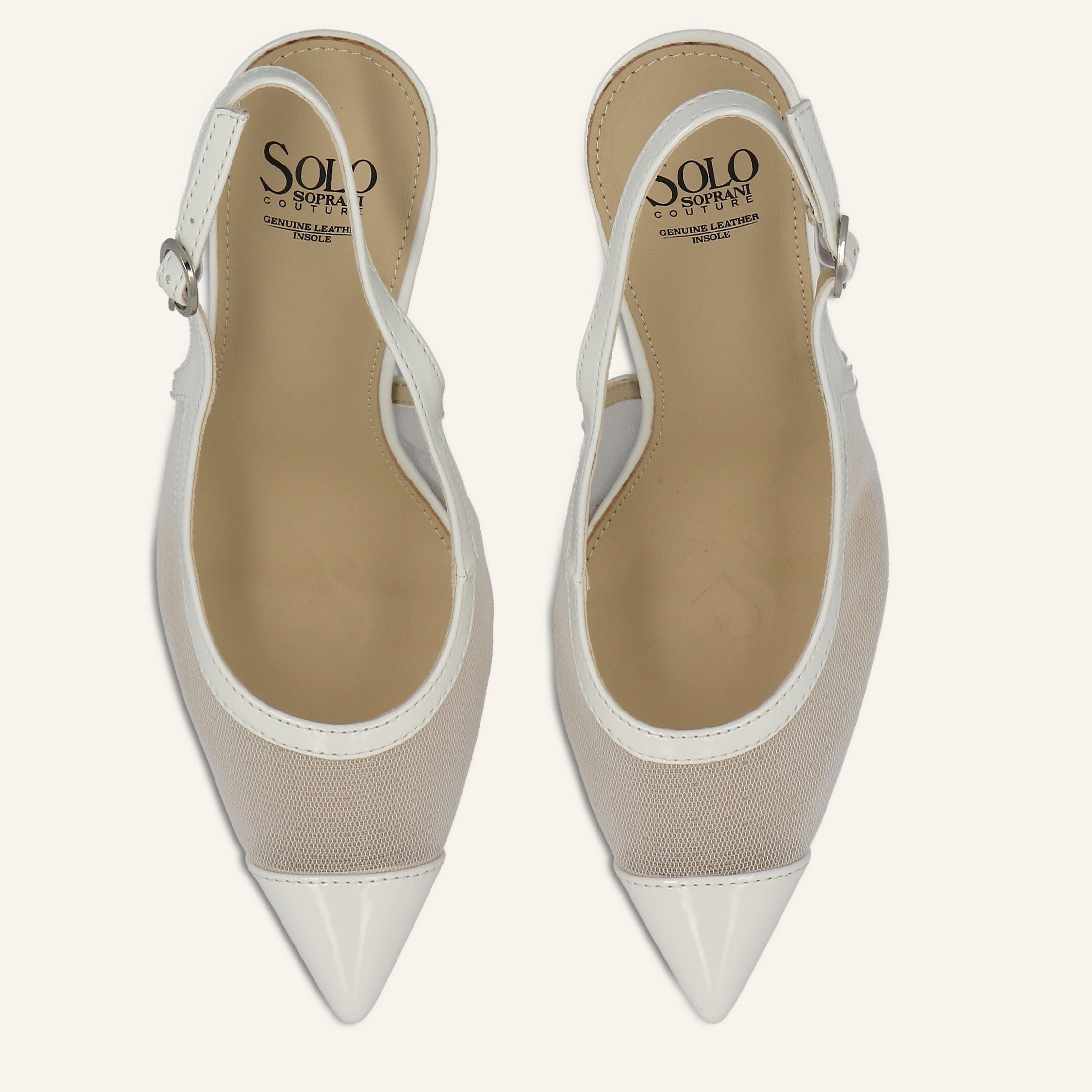 ROCK PATENT WHITE - SANDALO DONNA