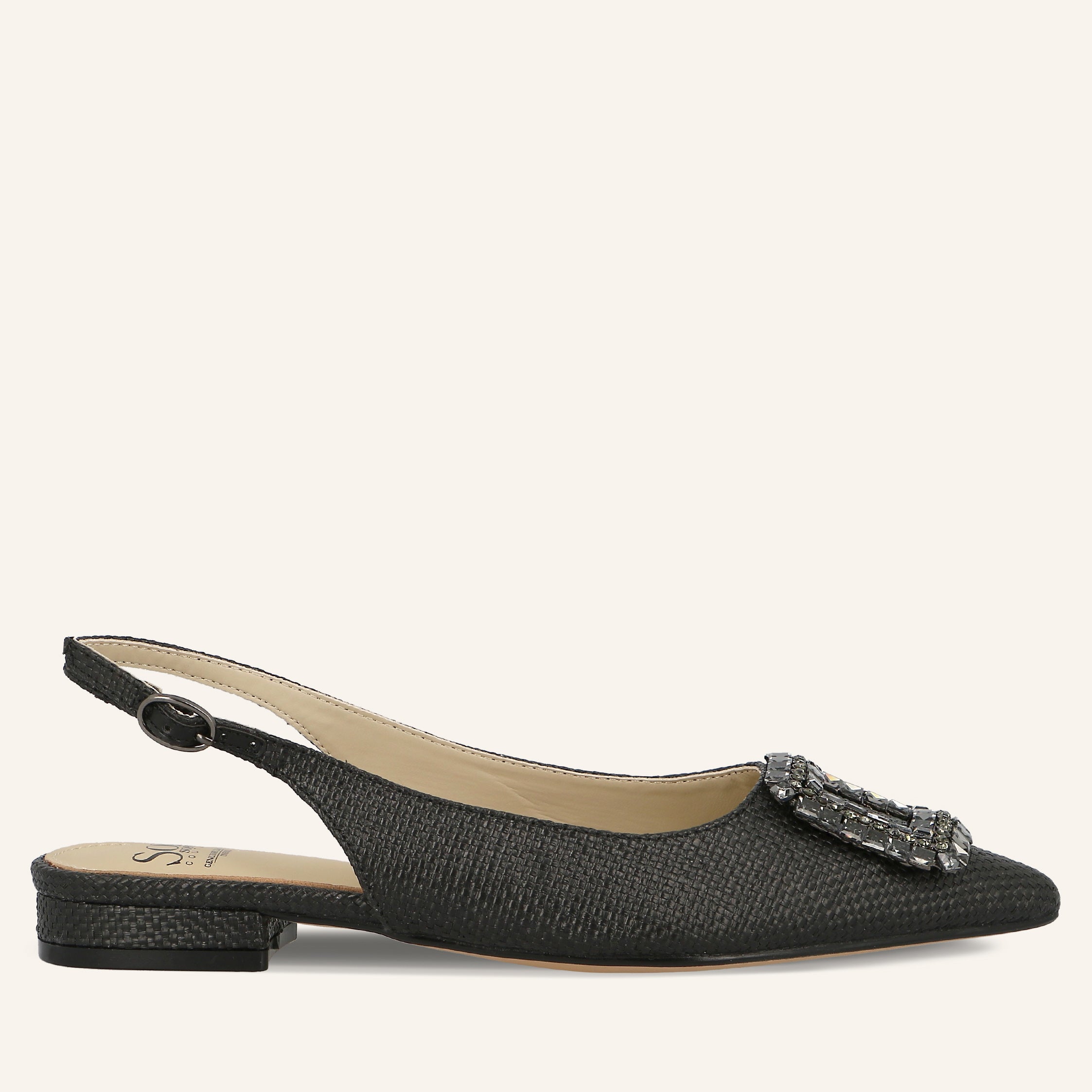 MOANA PU BLACK - SANDALO DONNA