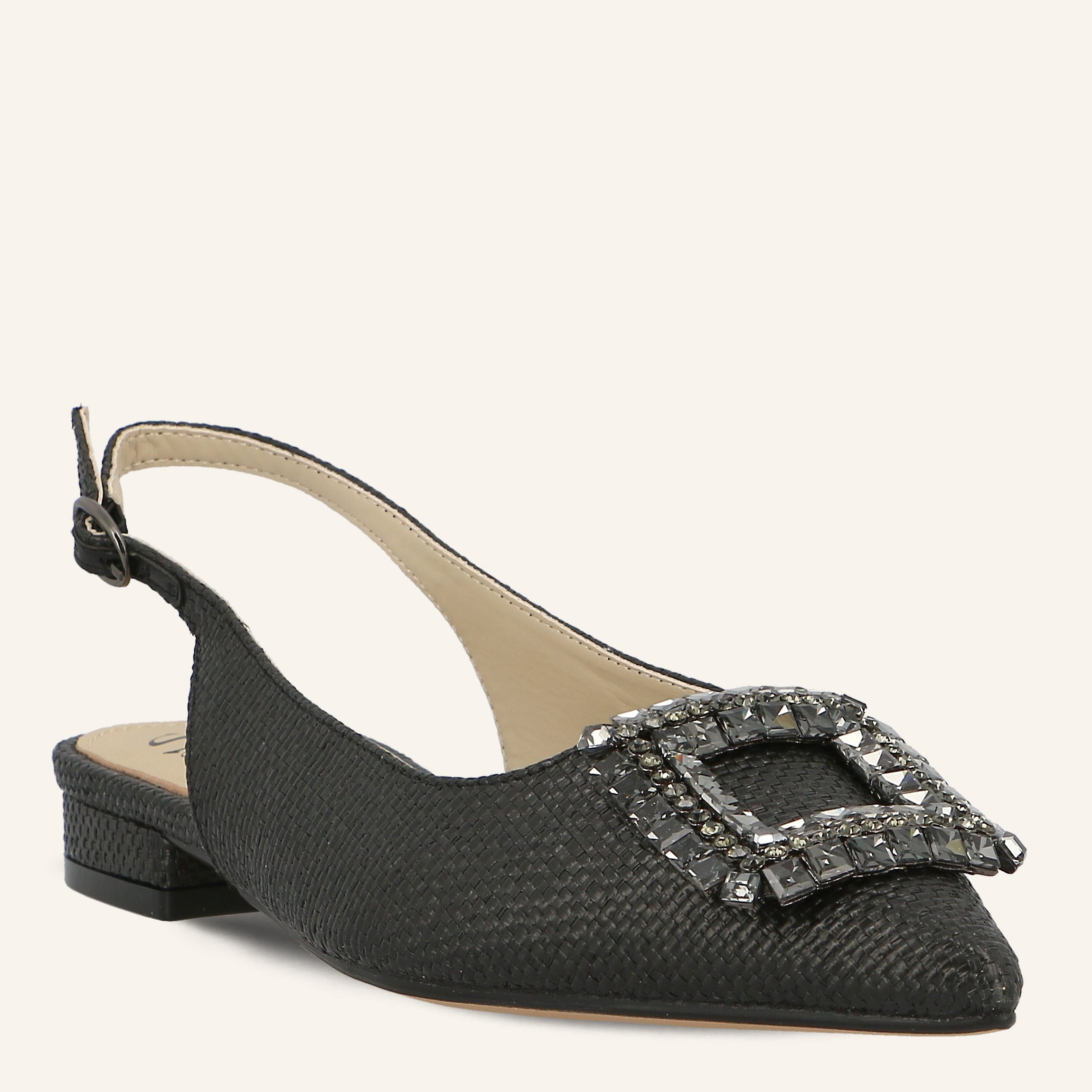 MOANA PU BLACK - SANDALO DONNA
