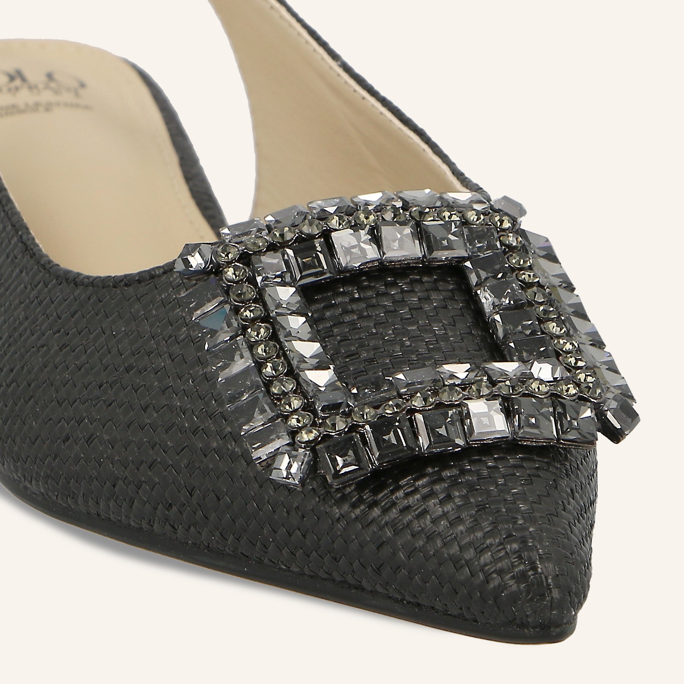 MOANA PU BLACK - SANDALO DONNA