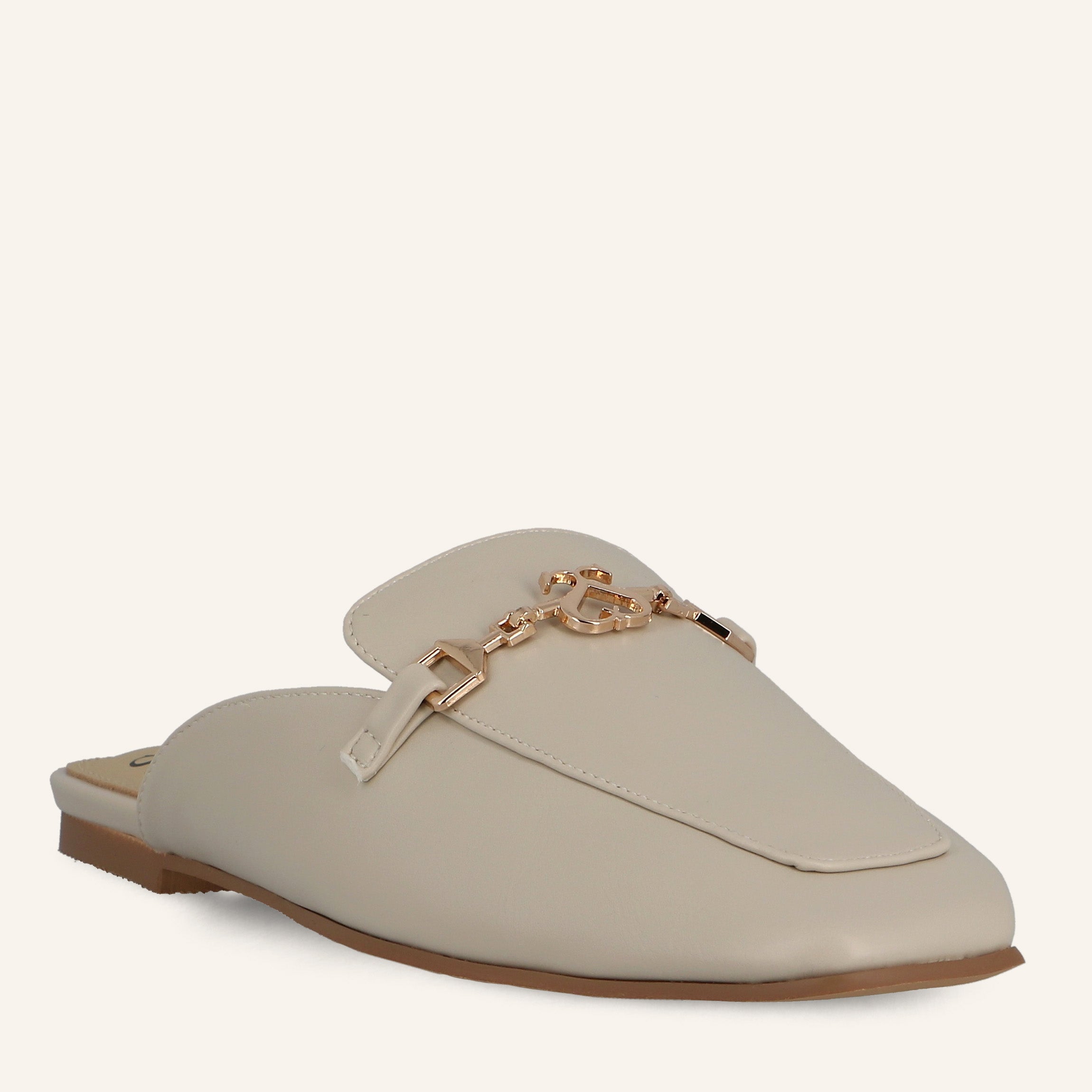 LILLY PU OFFWHITE- SABOT DONNA