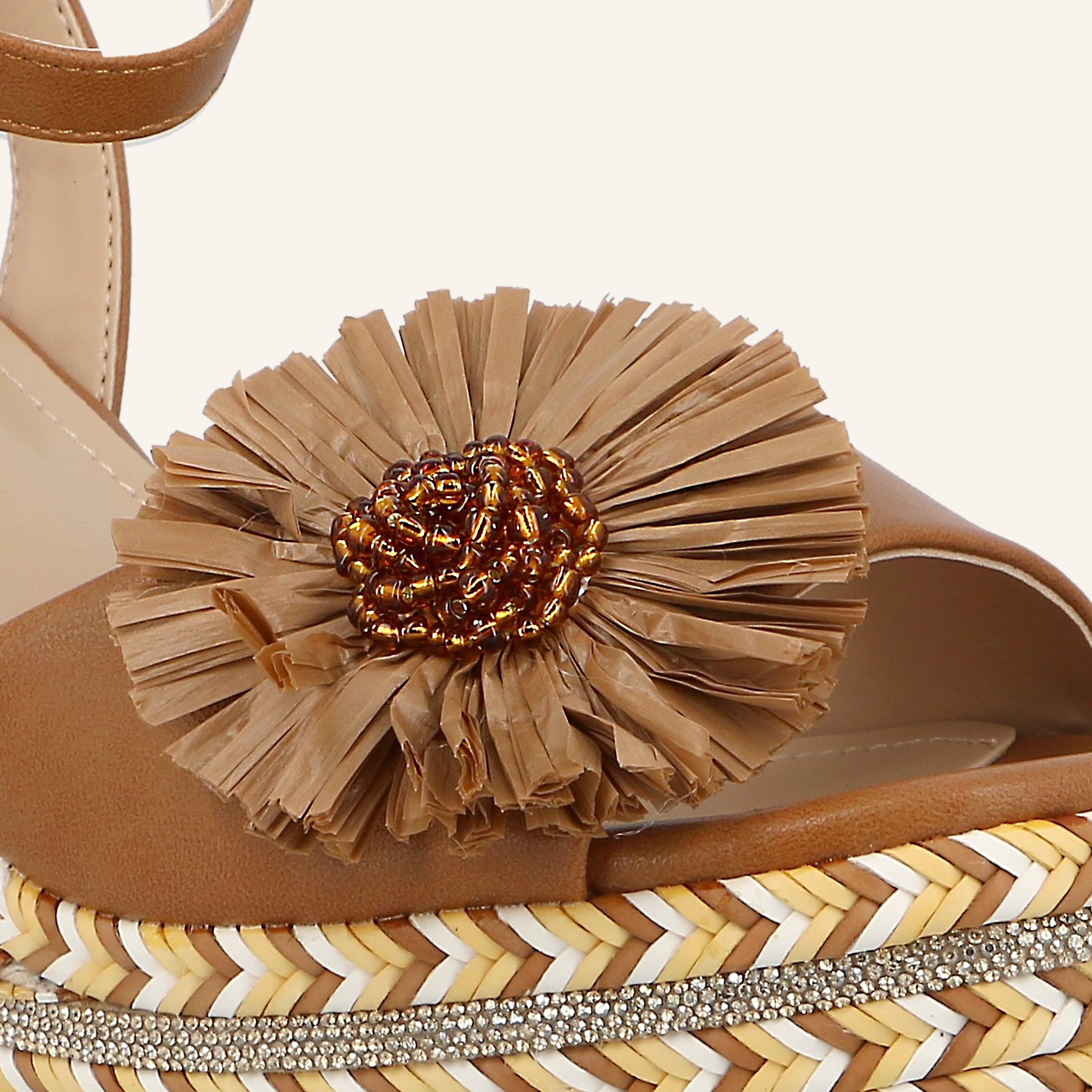 MORELIA NBK PATCH FLOWER CHOCOLATE - SANDALO DONNA