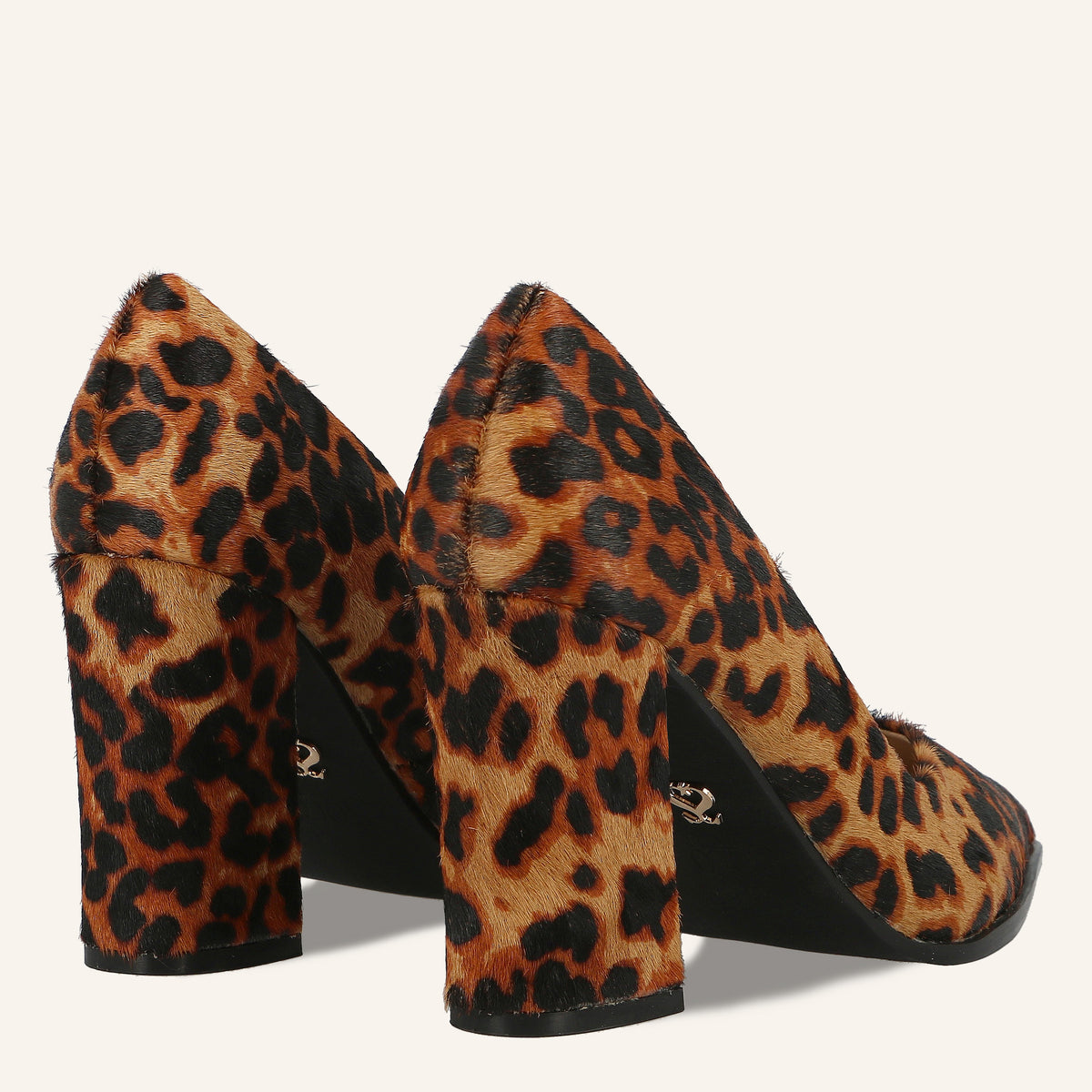 Décolleté Texas Animalier con Tacco Largo | Solo Soprani