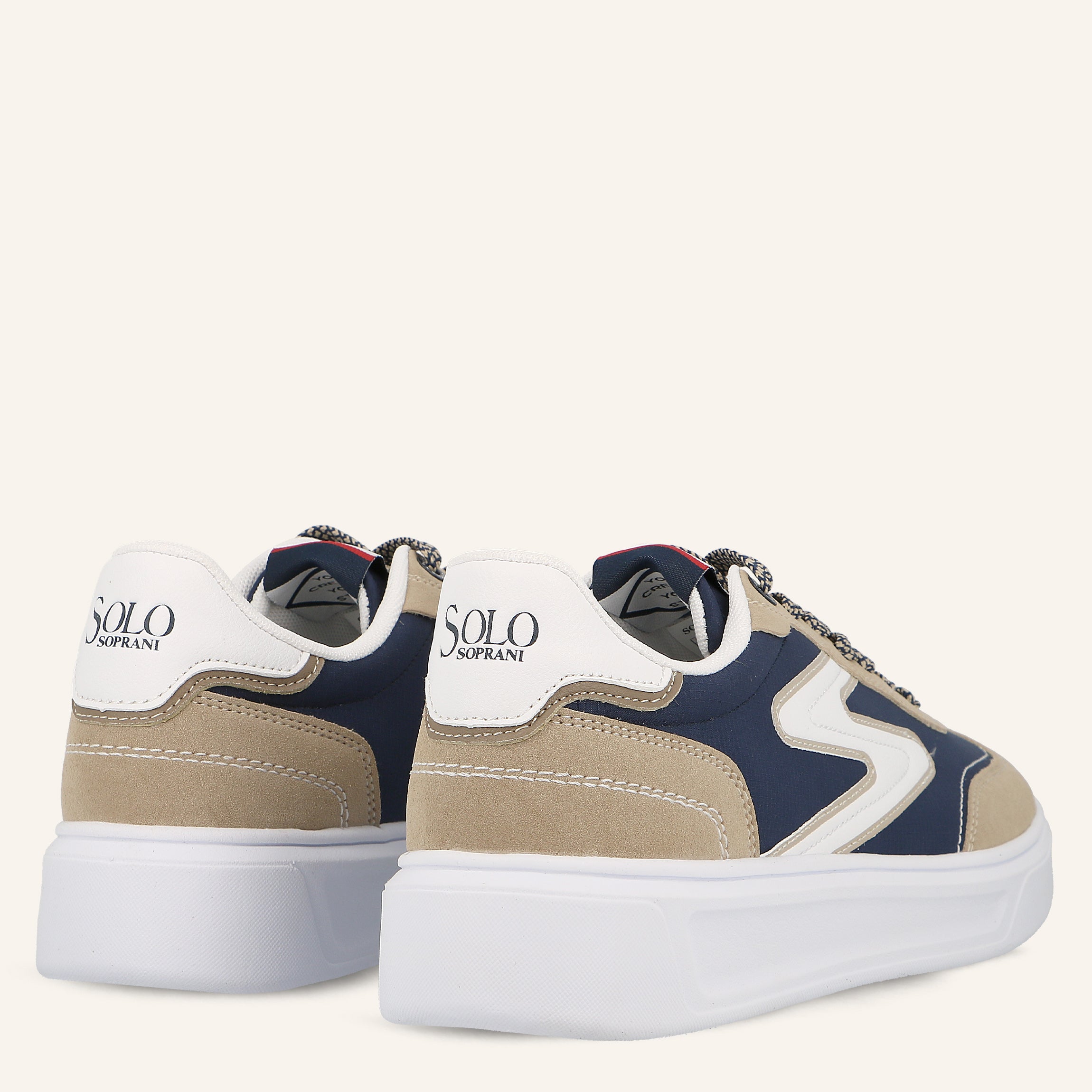 KAMAEL BEIGE - SNEAKERS UOMO