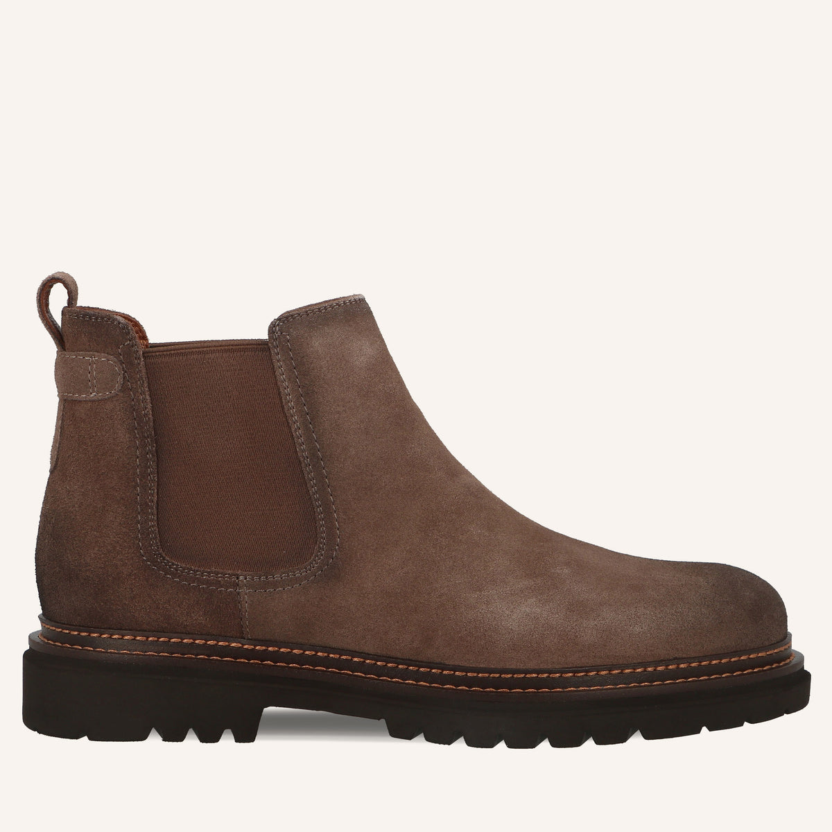 Stivaletto Chelsea Will in Suede Marrone | Solo Soprani