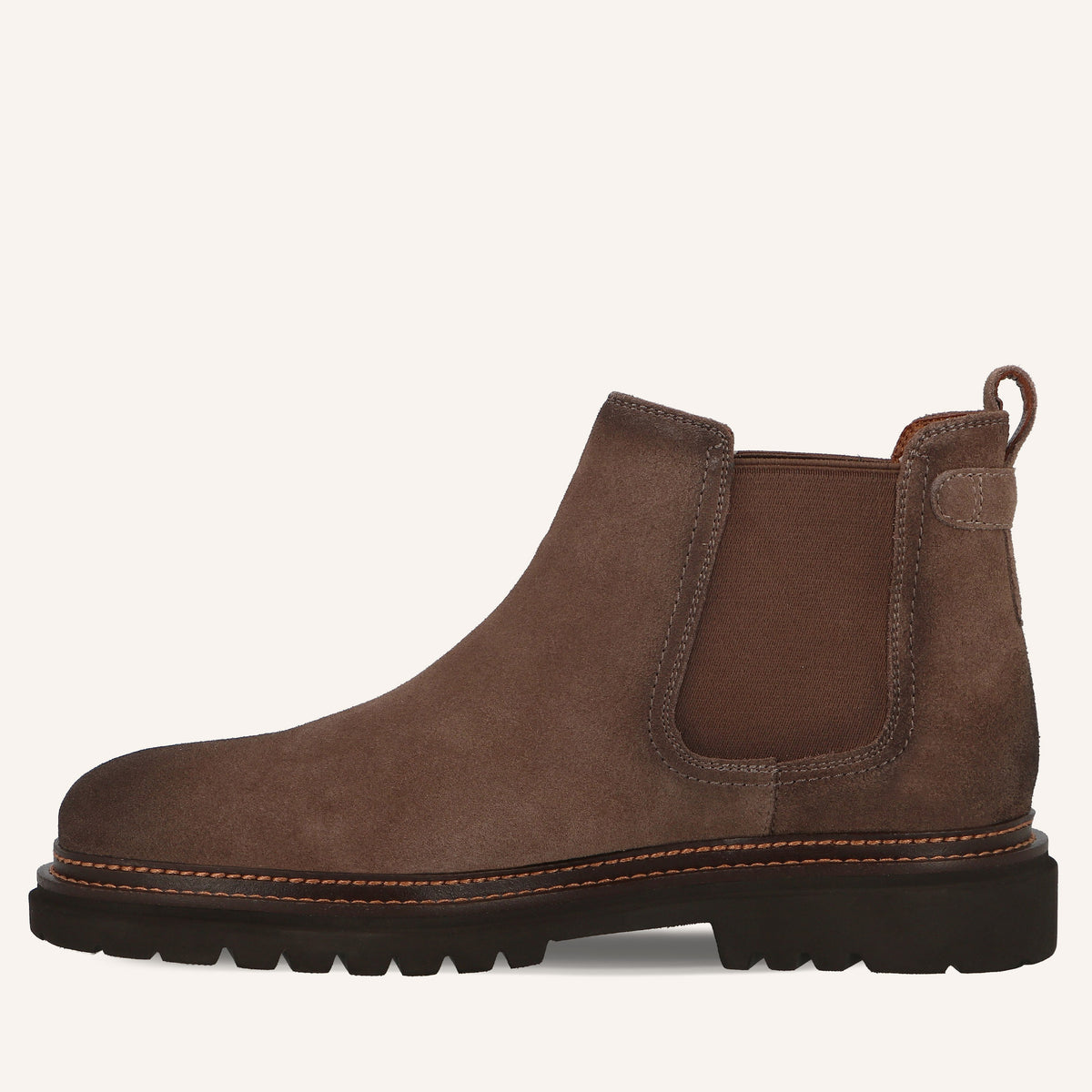 Stivaletto Chelsea Will in Suede Marrone | Solo Soprani