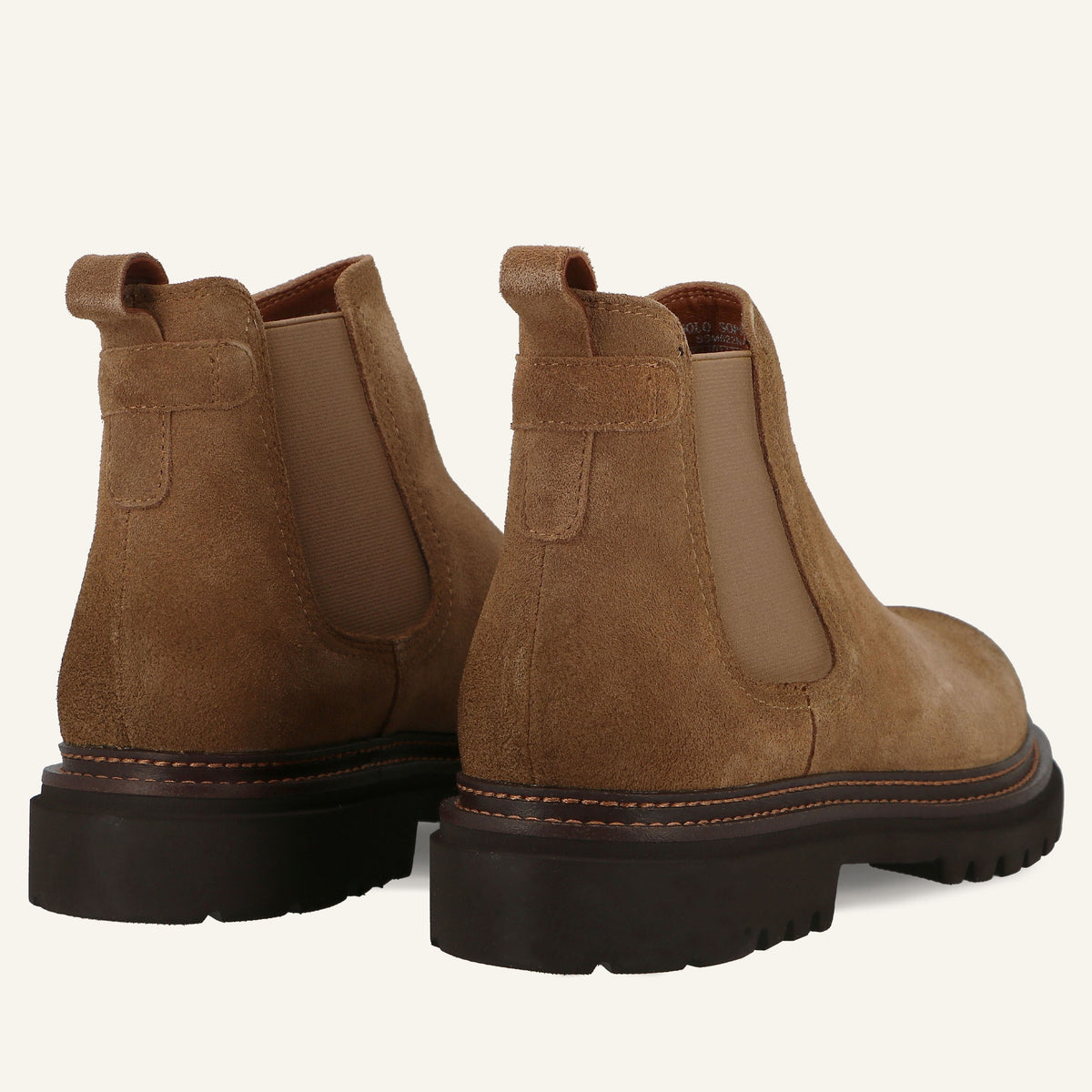 Stivaletto Chelsea Will in Suede Marrone Chiaro | Solo Soprani
