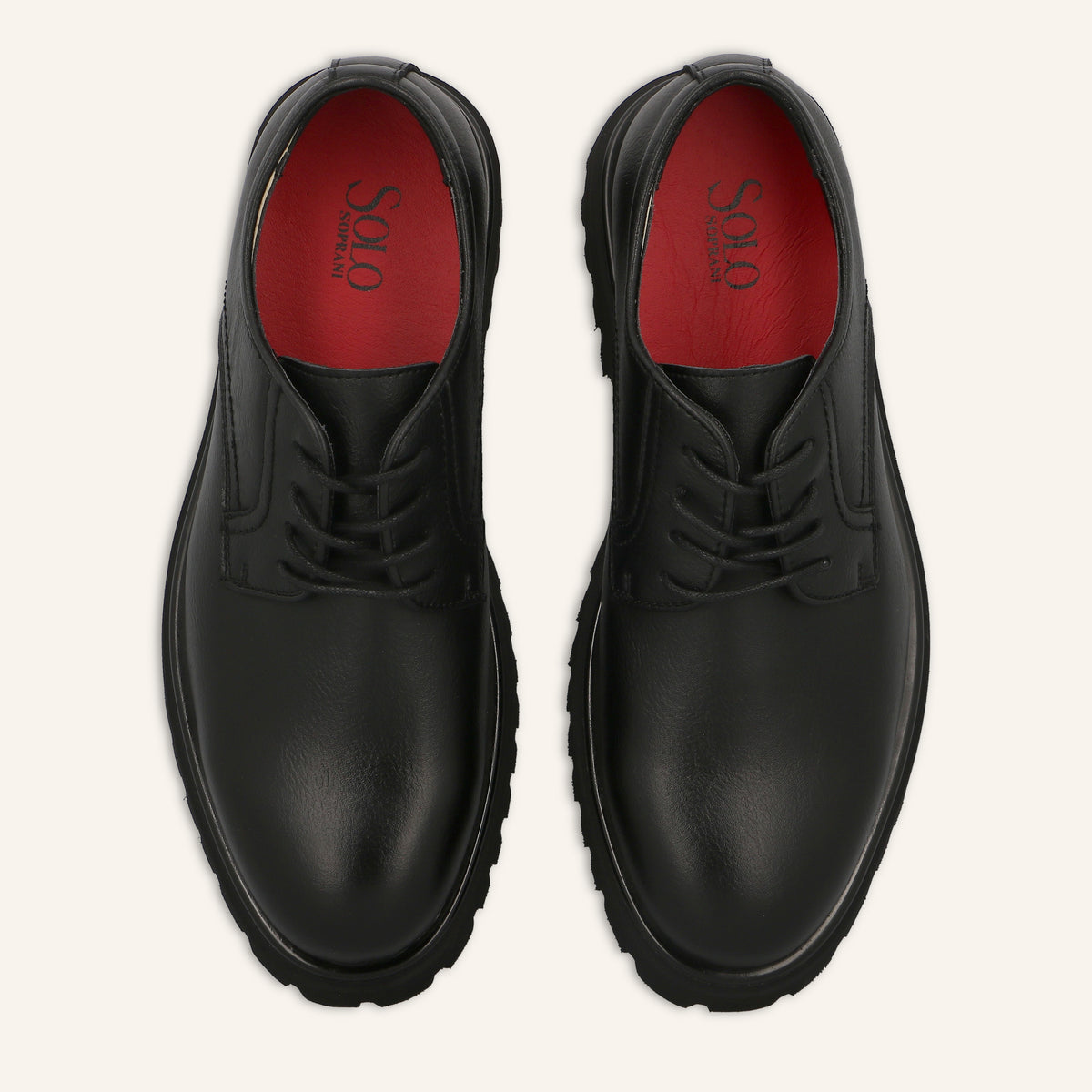 Derby Sonny in Pelle Black | Solo Soprani