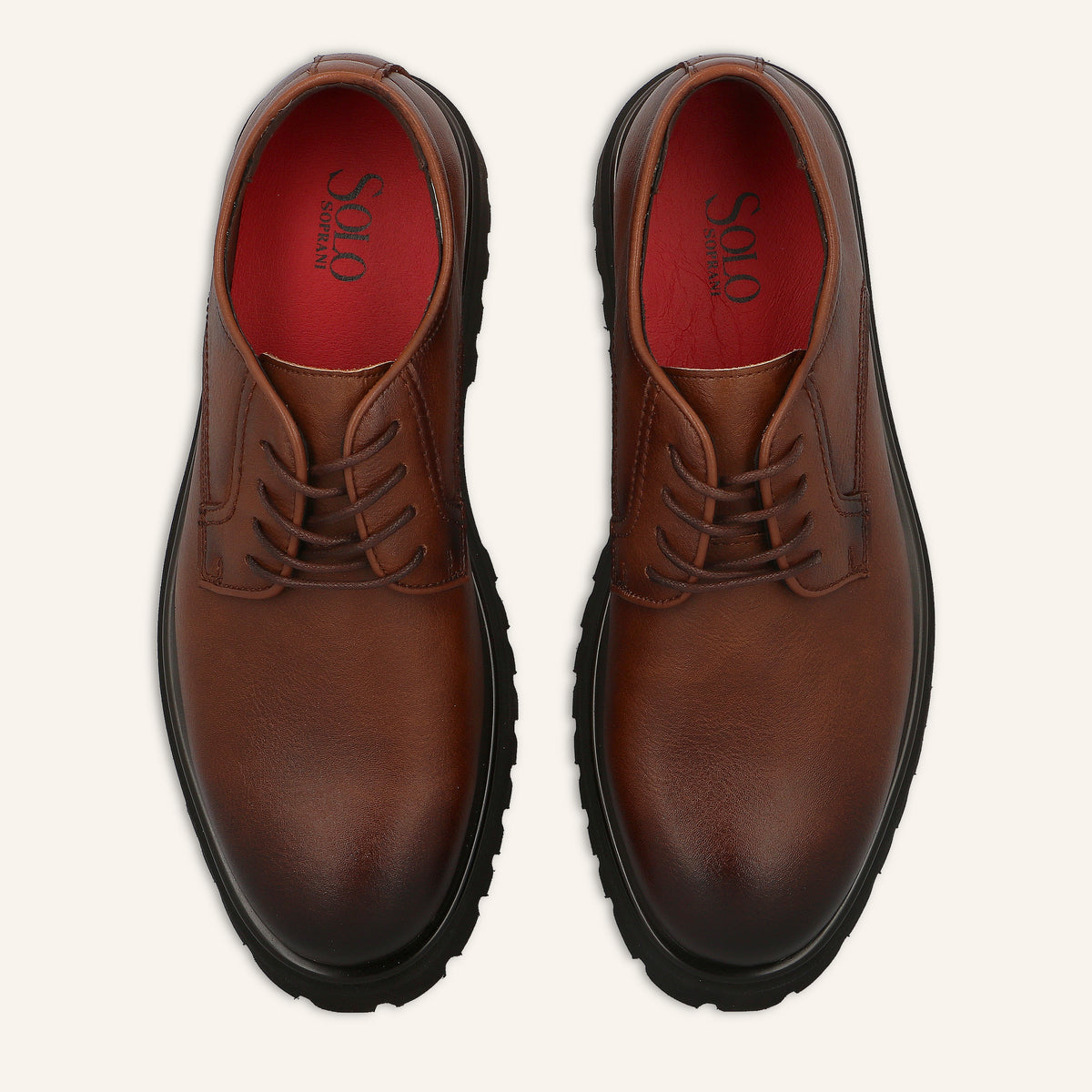 Derby Sonny in Pelle Cognac | Solo Soprani