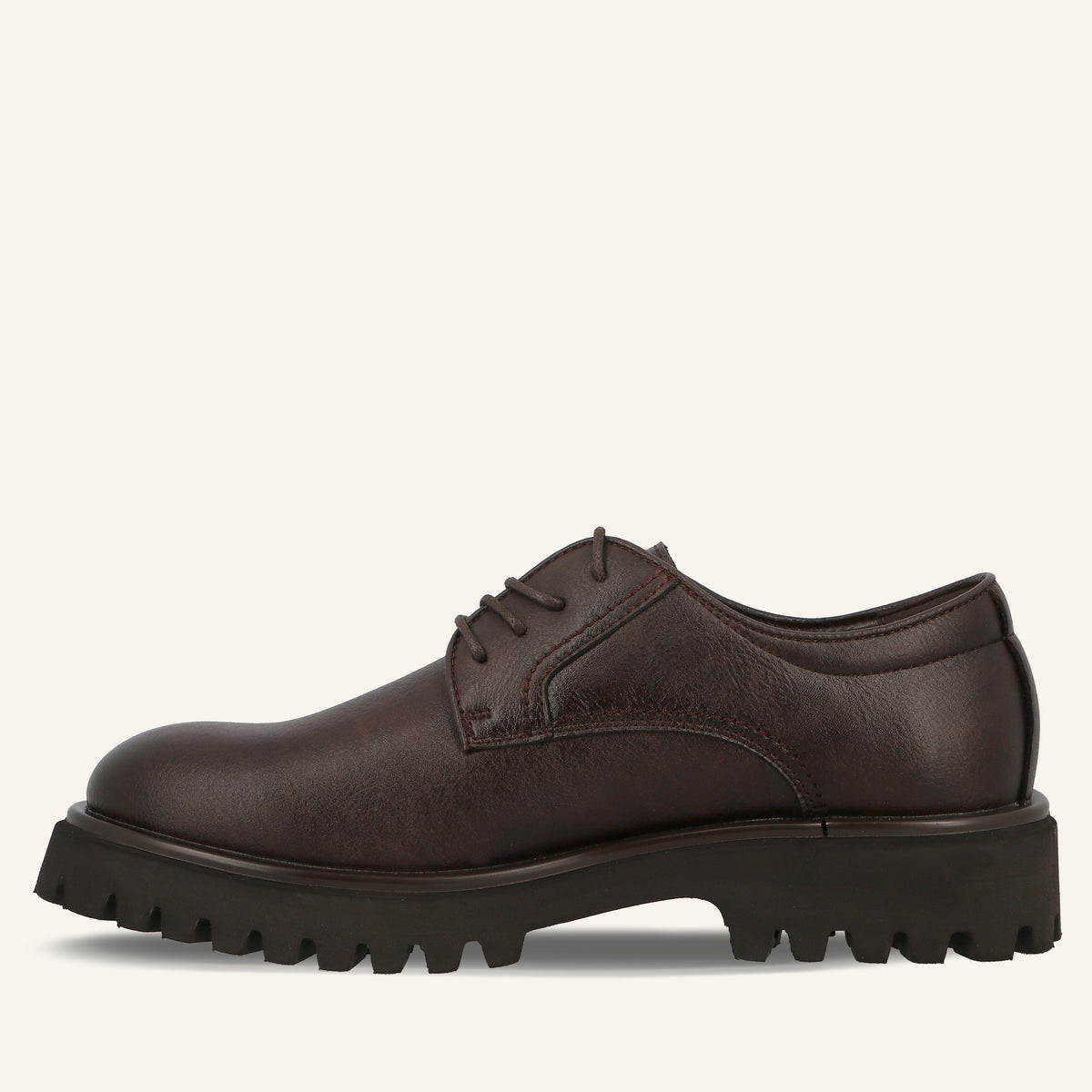 Derby Sonny in Pelle Marrone Scuro | Solo Soprani