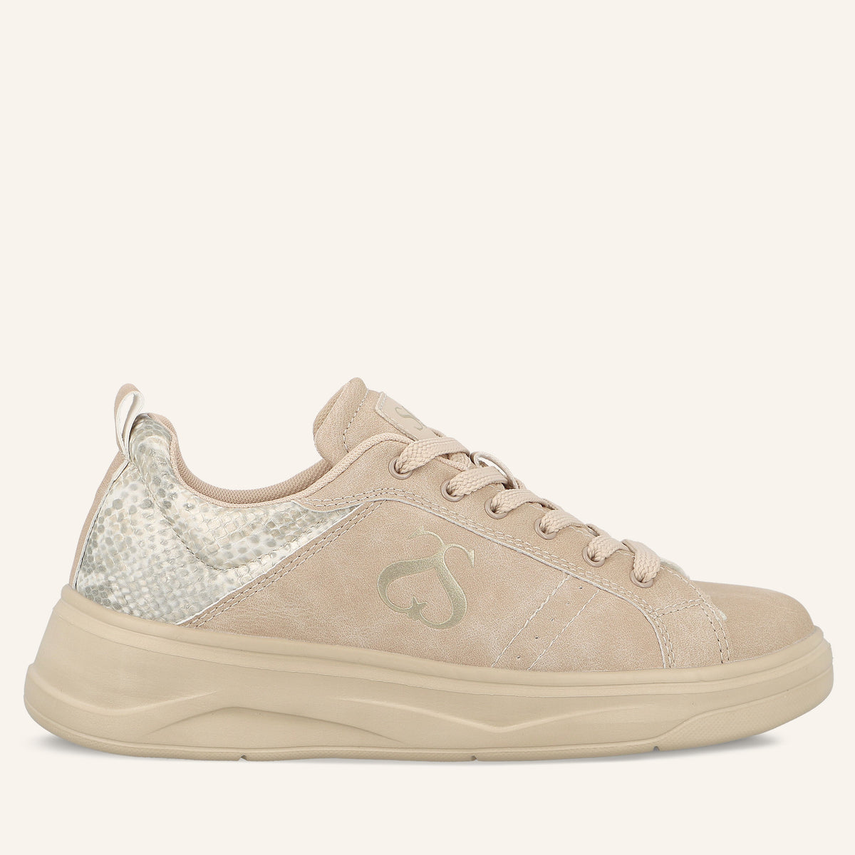 Sneakers Jimmy Lamb con Dettaglio Pitonato | Solo Soprani