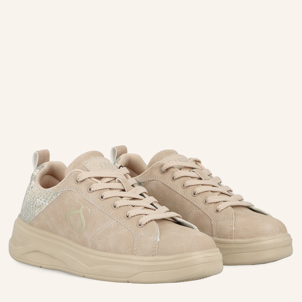 Sneakers Jimmy Lamb con Dettaglio Pitonato | Solo Soprani