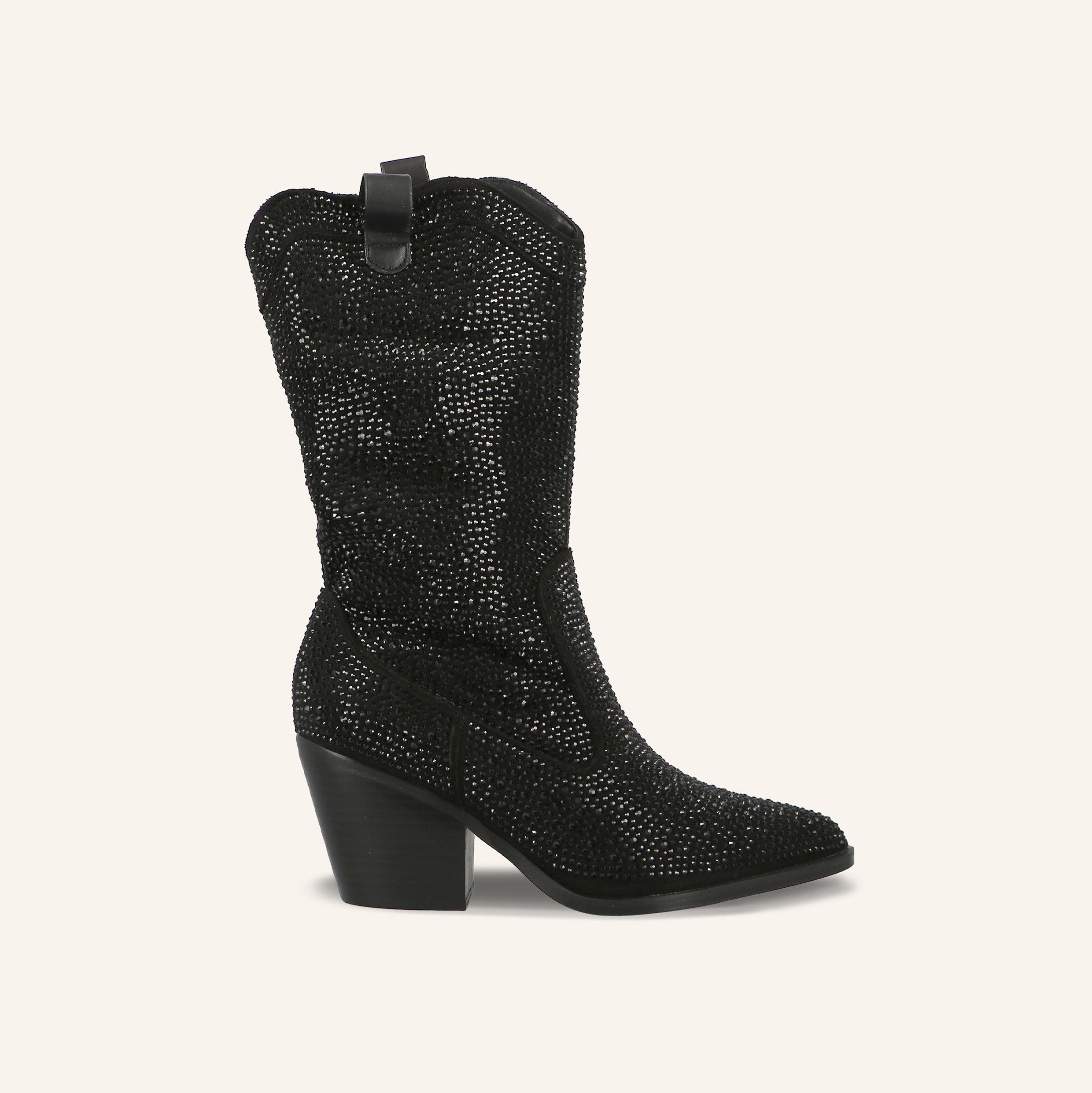 COWY FULLY STRASS BLACK