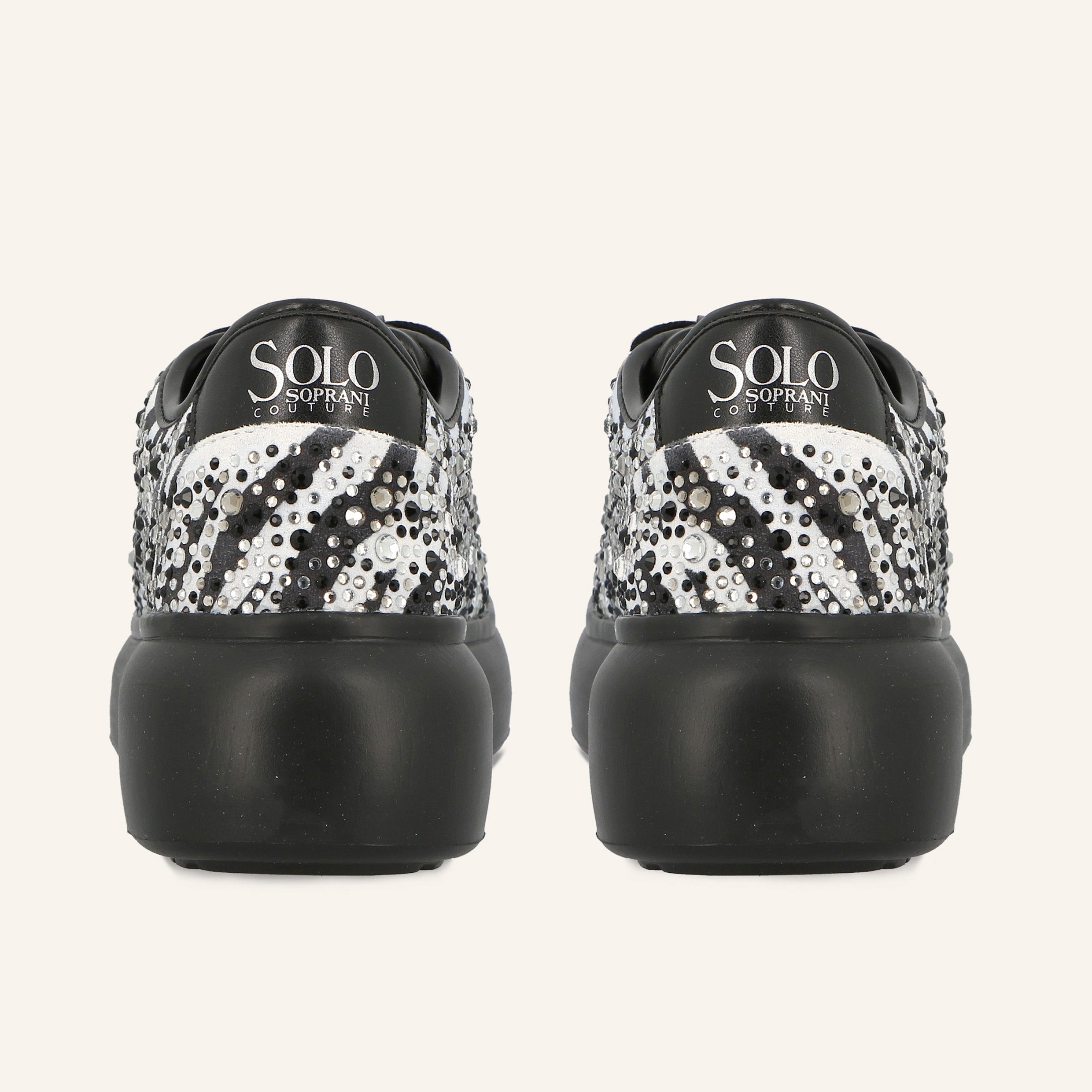 JAMINE CRYSTALS BLACK-WHITE