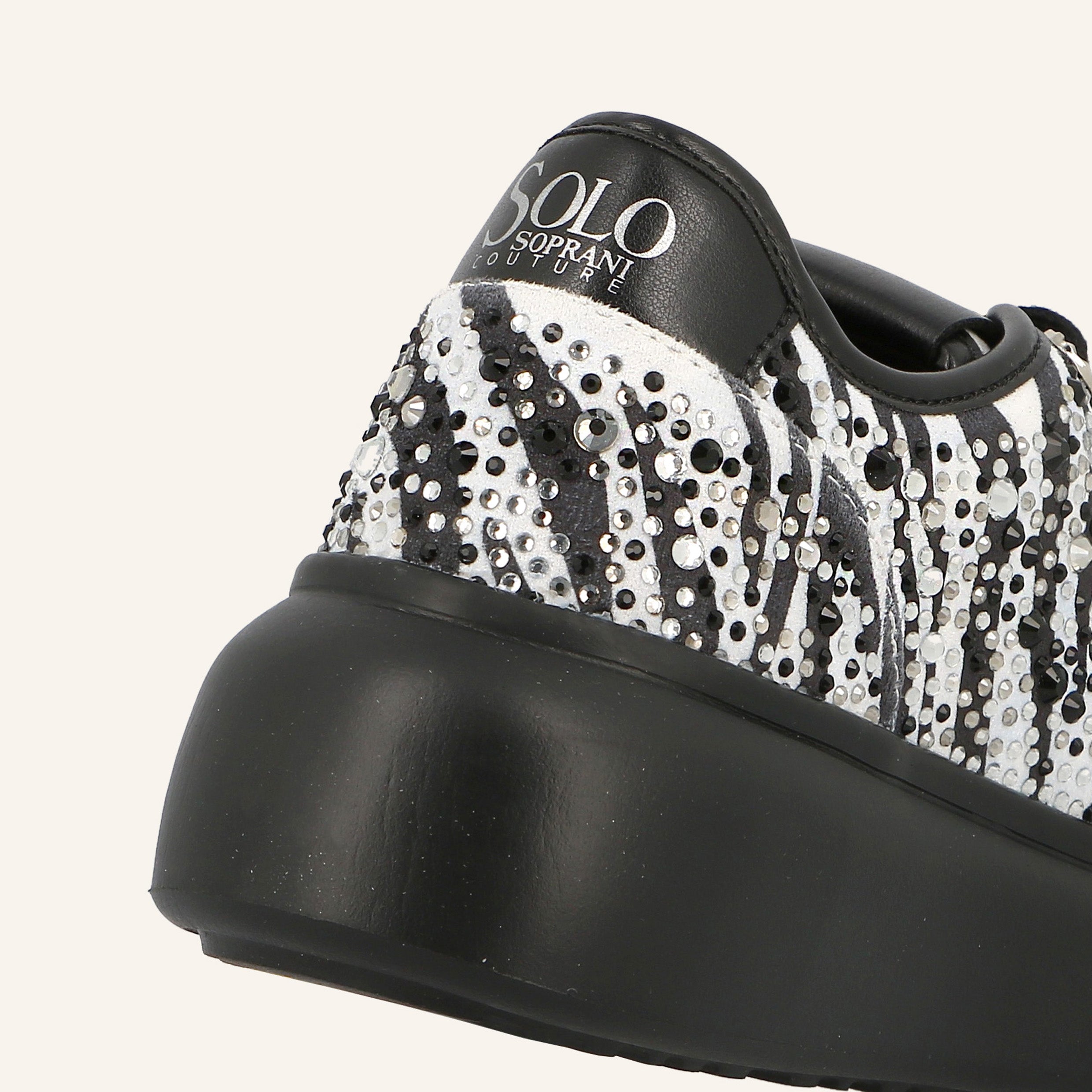 JAMINE CRYSTALS BLACK-WHITE