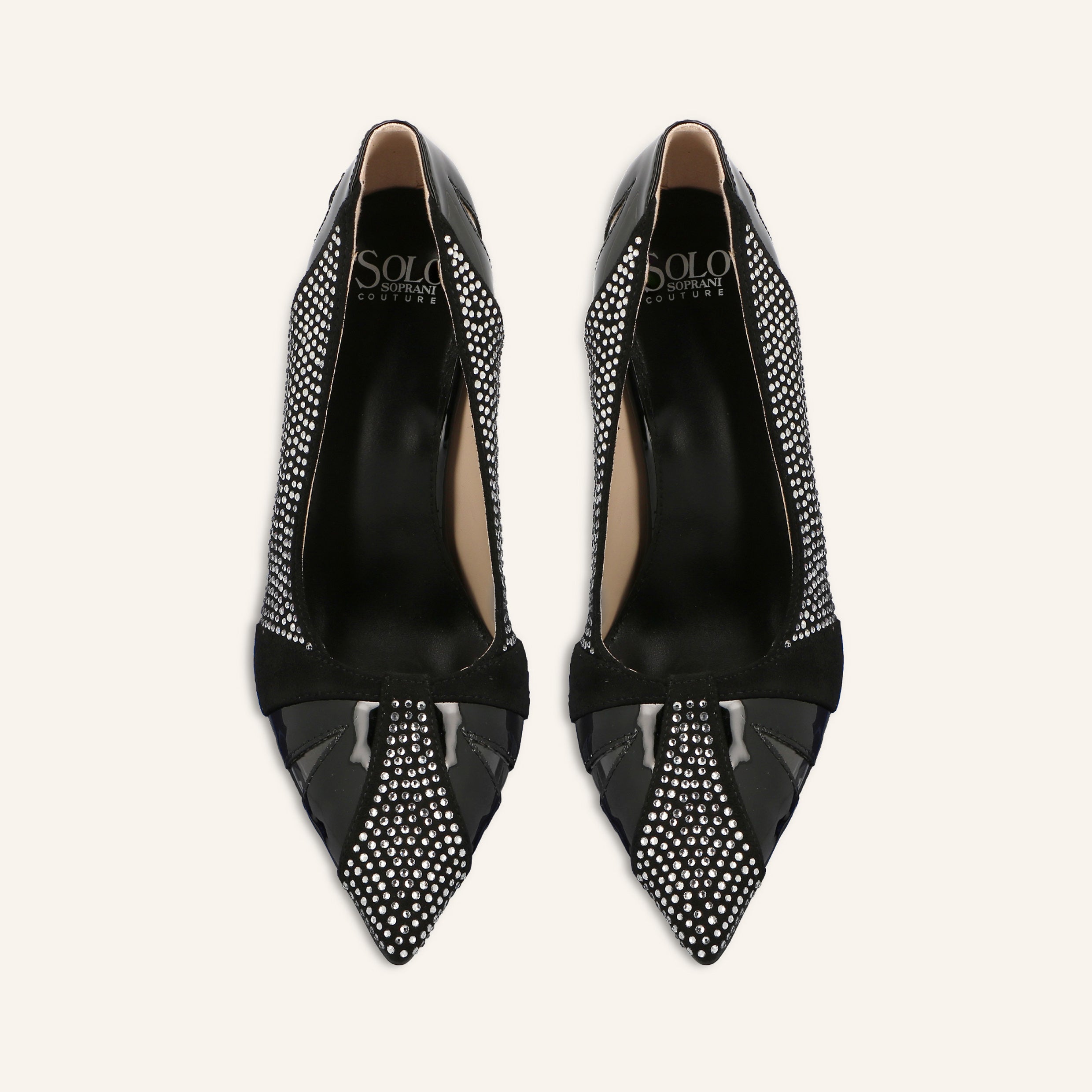 GIANNA CRYSTALS BLACK