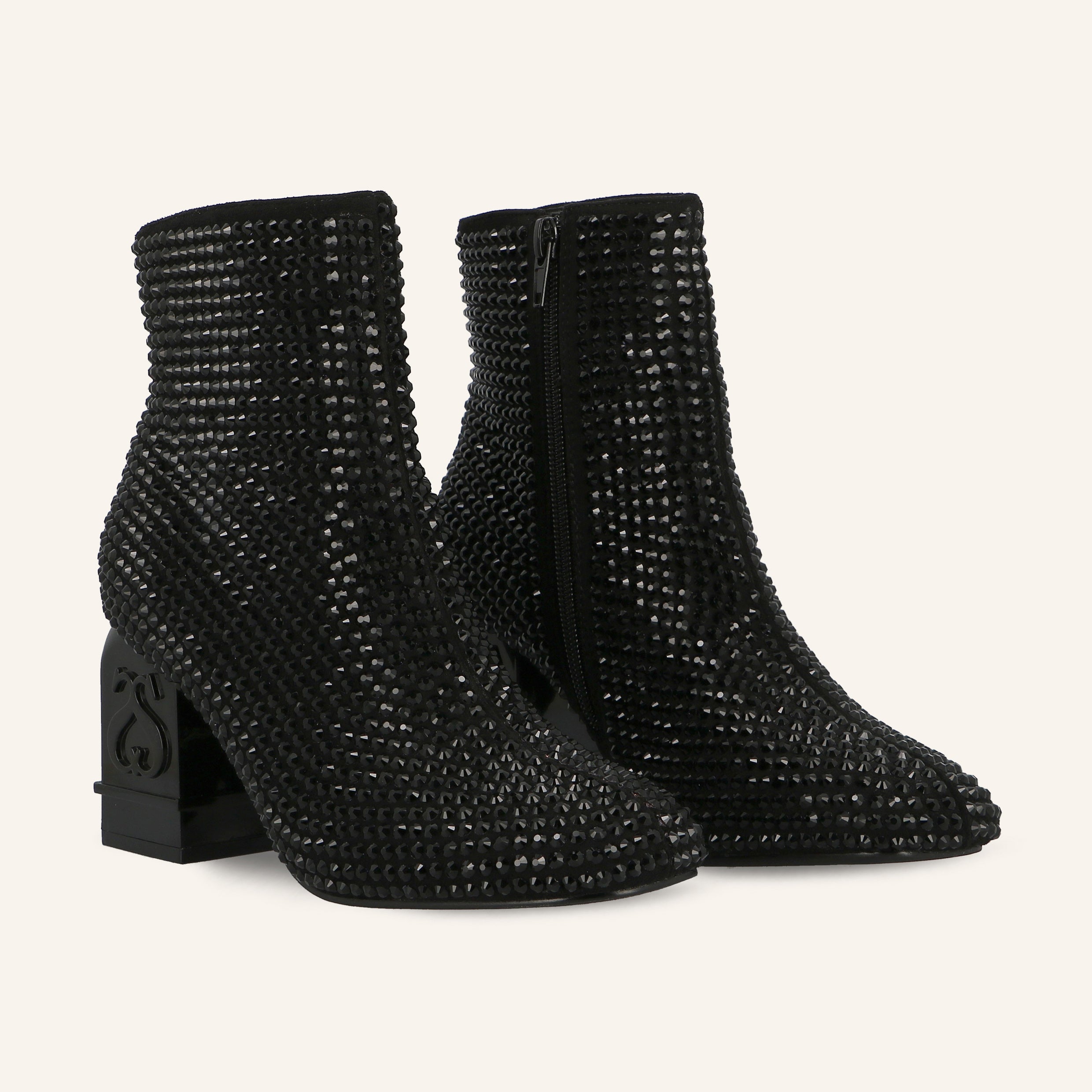AMANDA FULL STRASS BLACK