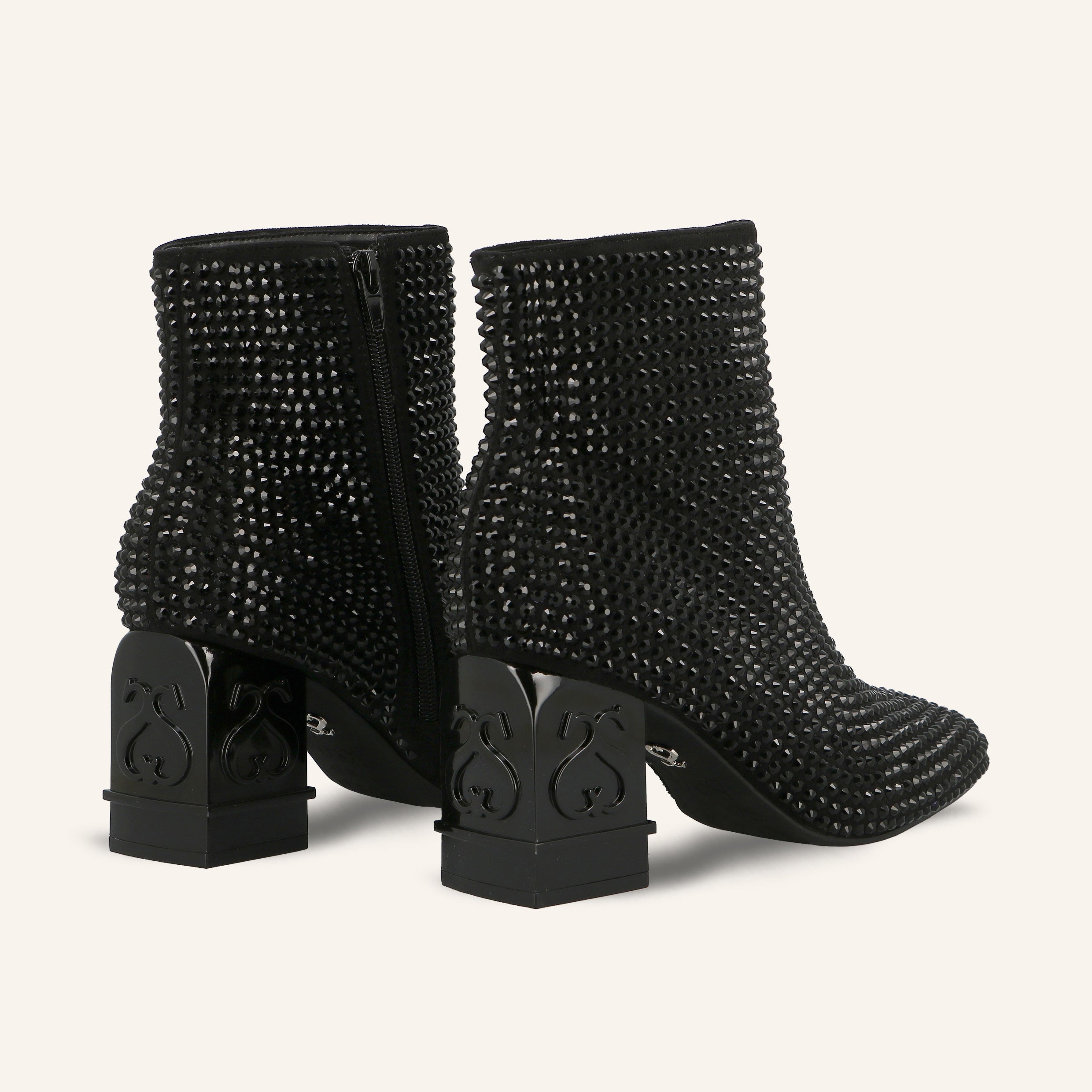 AMANDA FULL STRASS BLACK