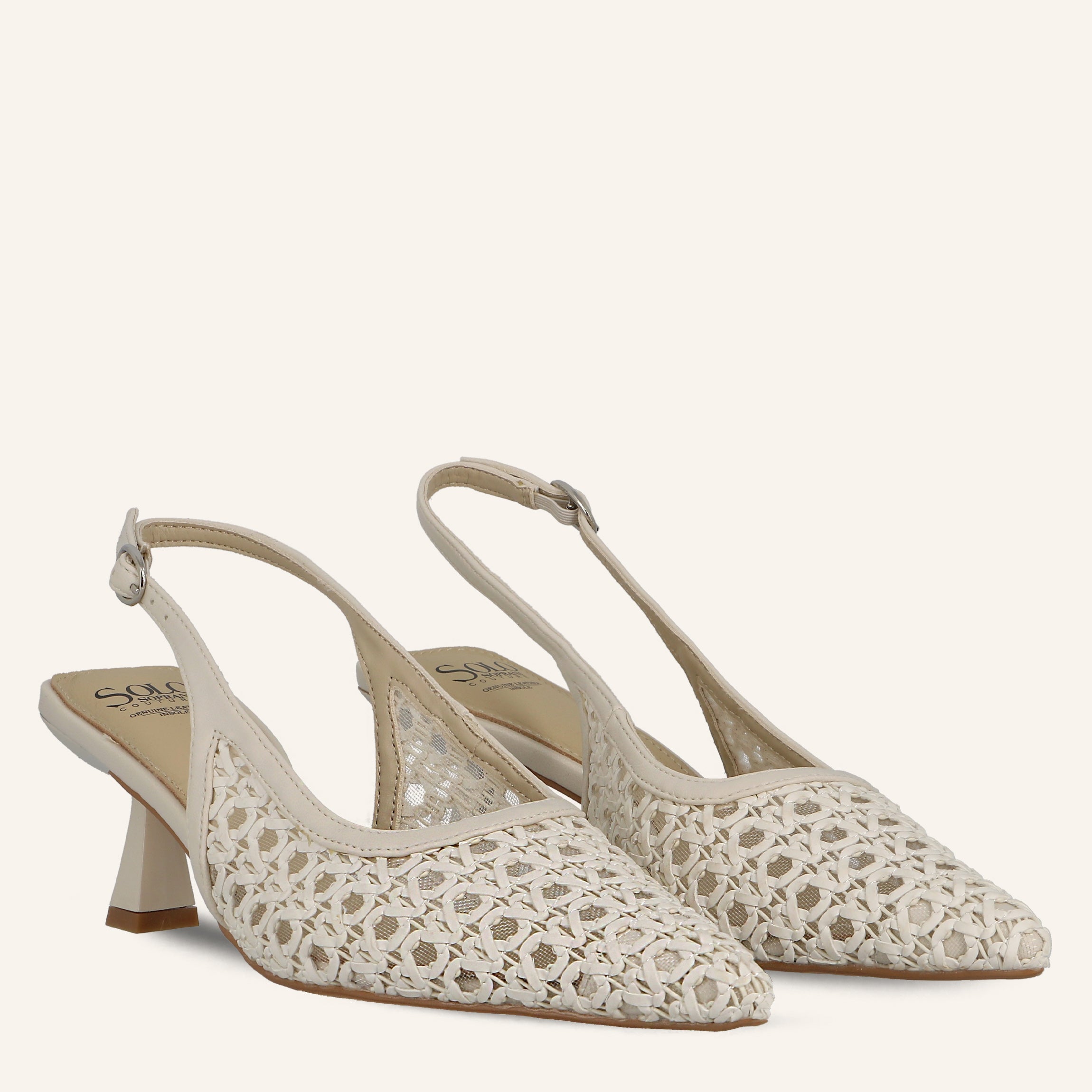 HELENA PU BEIGE - SANDALO DONNA