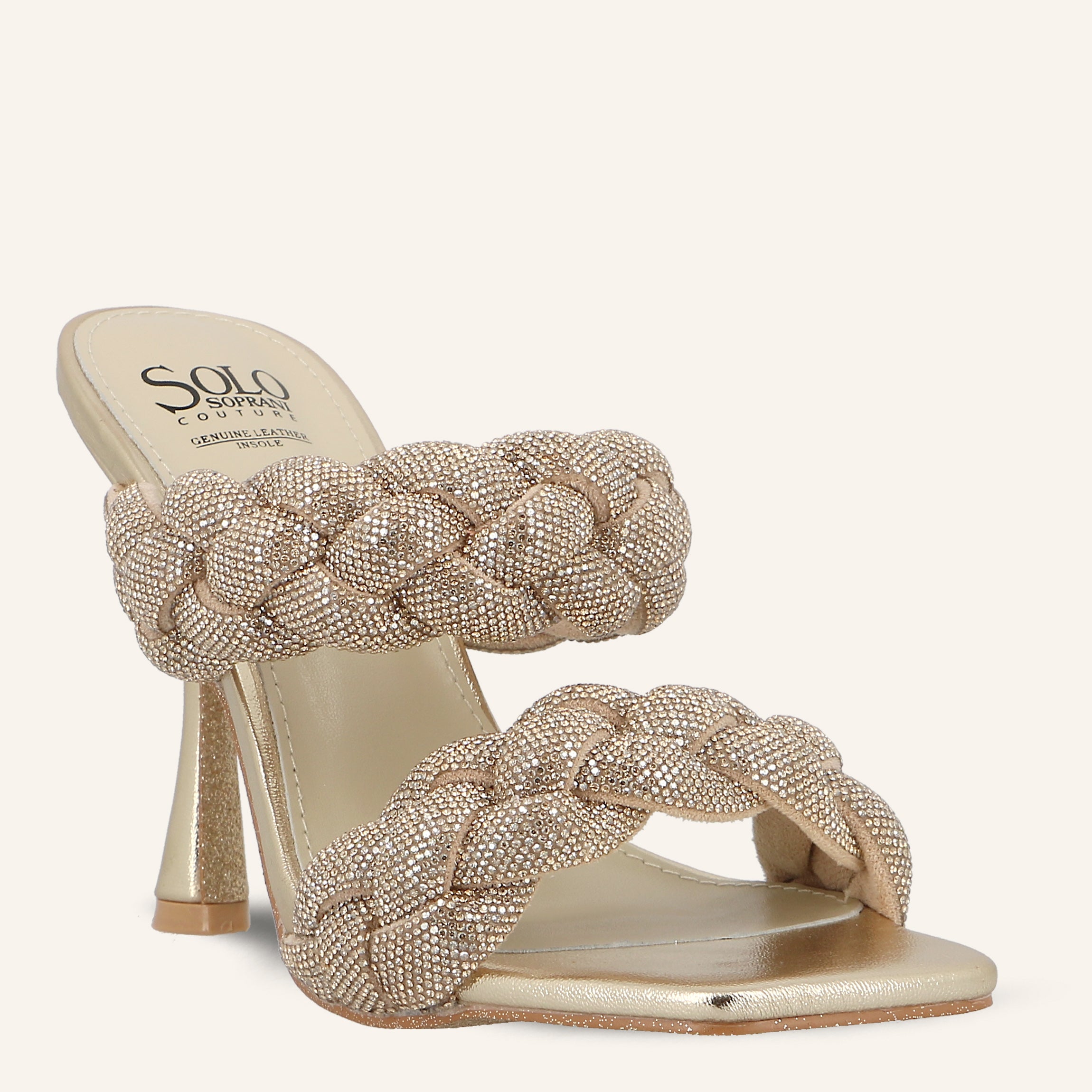 GIANNA CRYSTALS LT GOLD - SANDALO DONNA