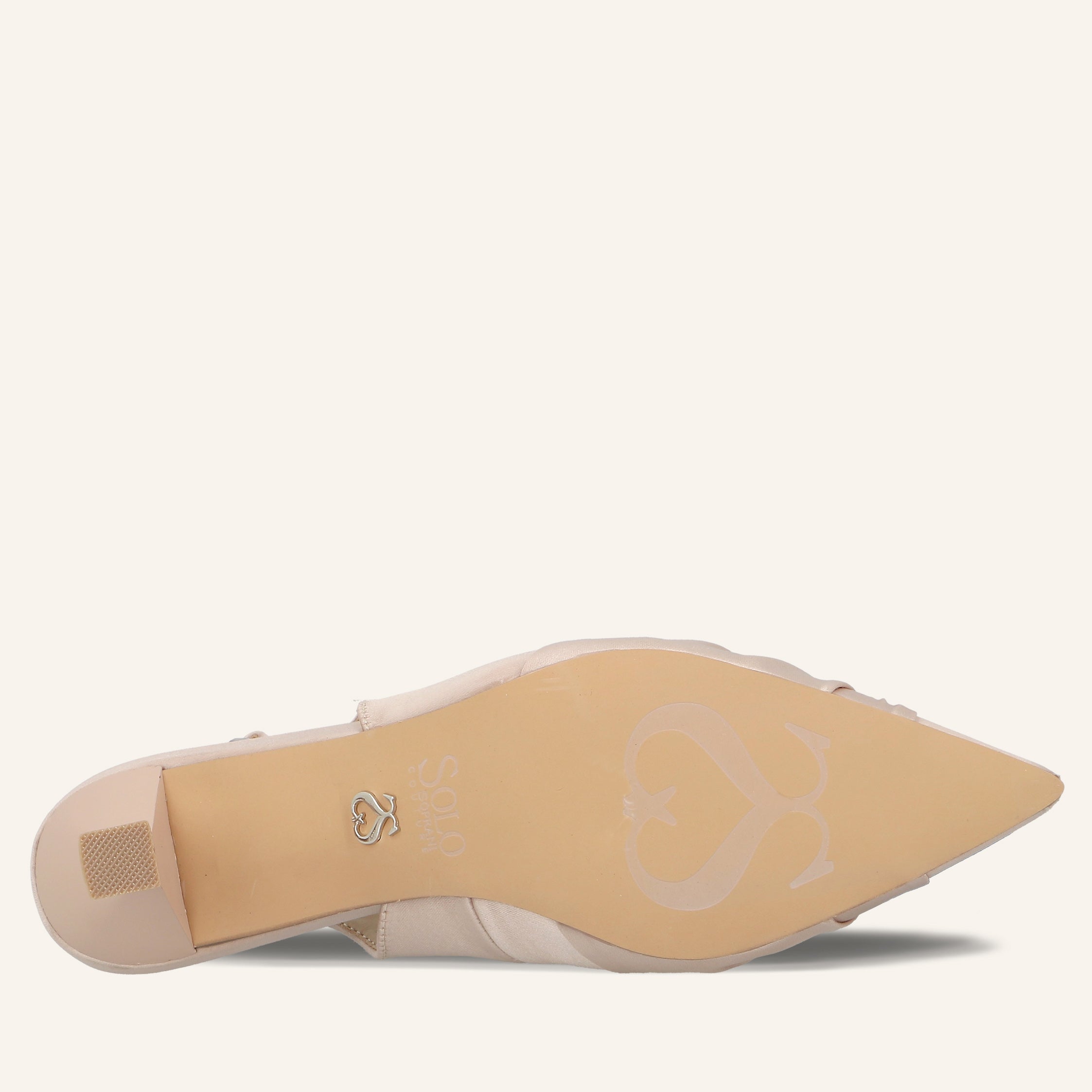 MEGGIE SATIN BEIGE - SANDALO DONNA