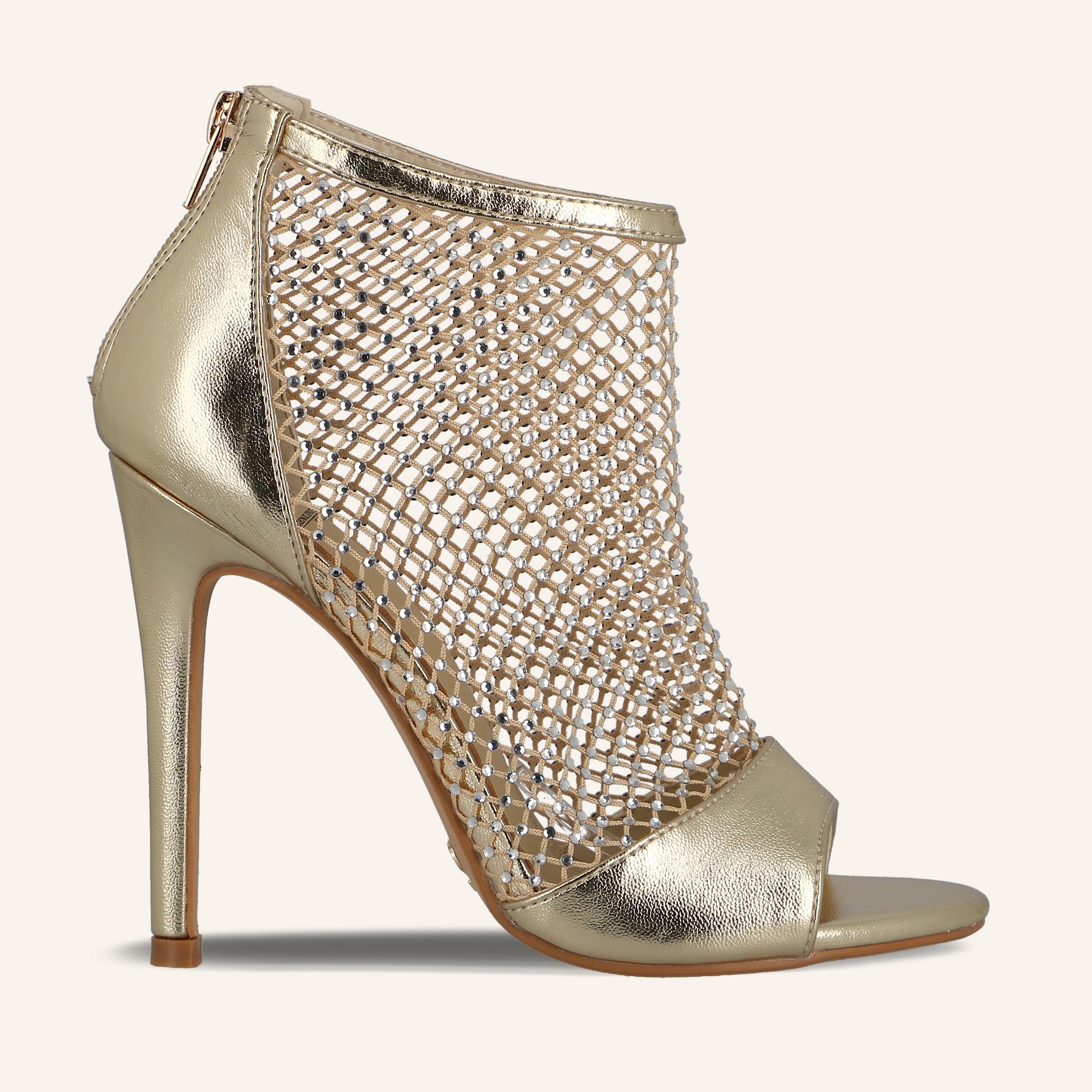 FARAH METAL PU GOLD - SANDALO DONNA