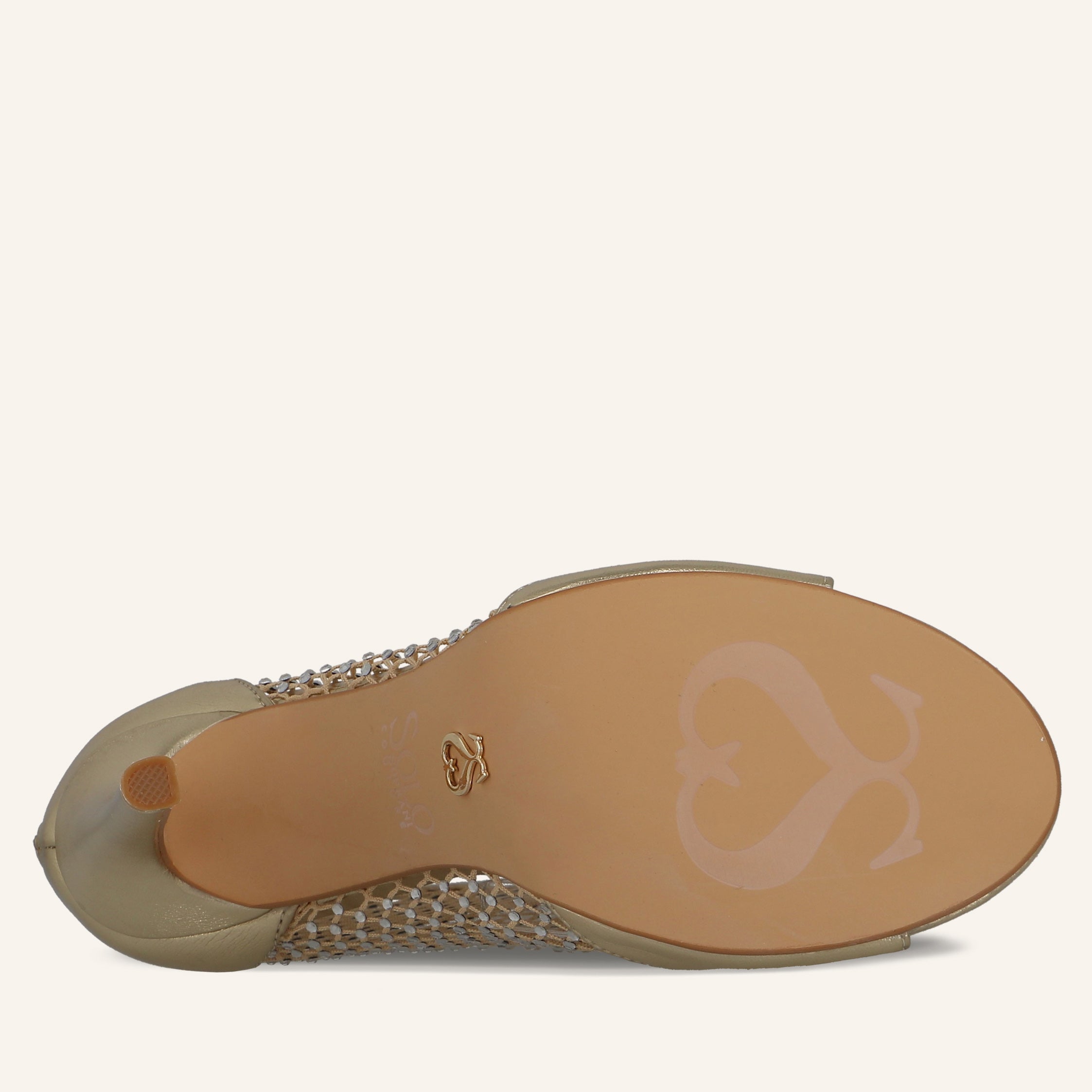 FARAH METAL PU GOLD - SANDALO DONNA
