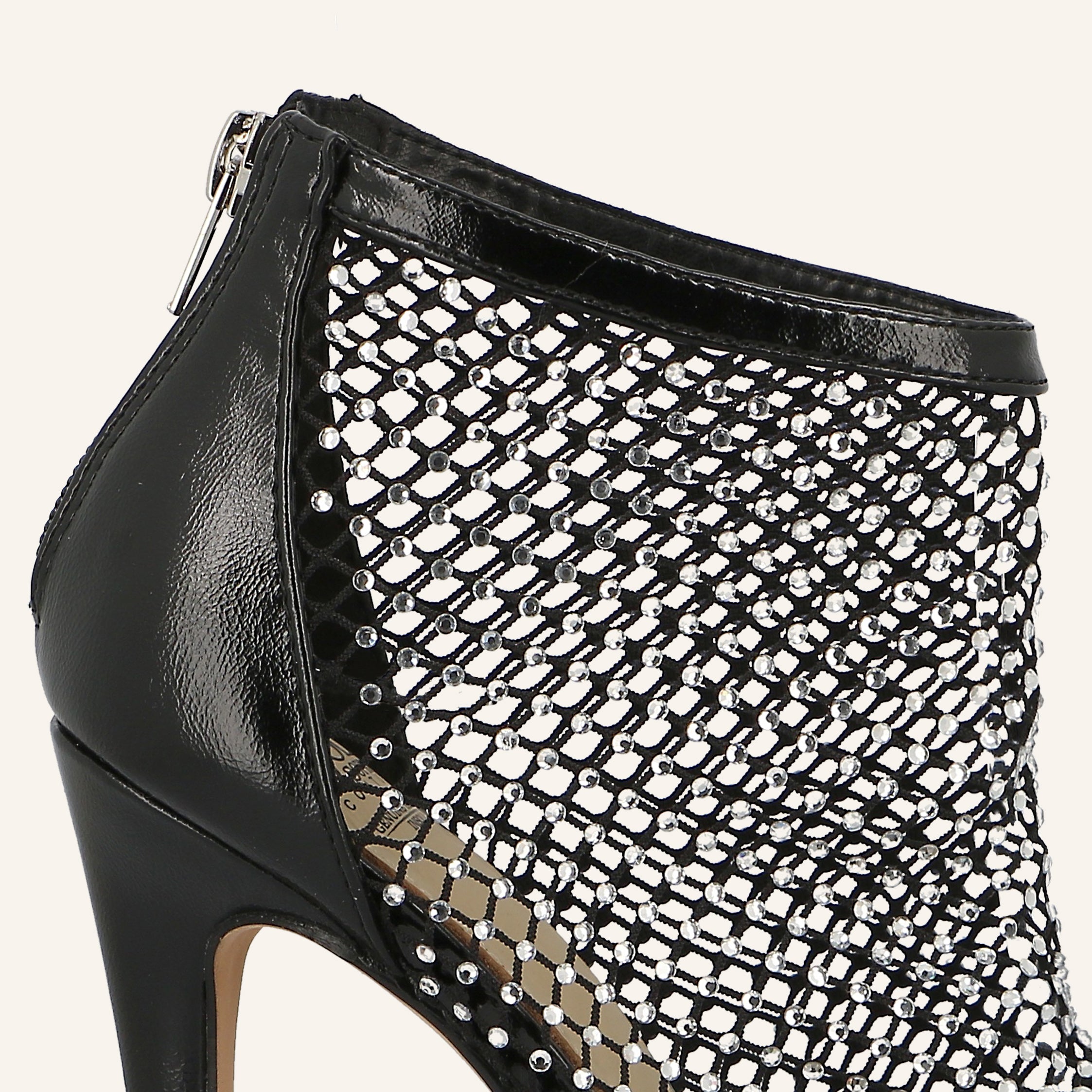 FARAH METAL PU BLACK - SANDALO DONNA