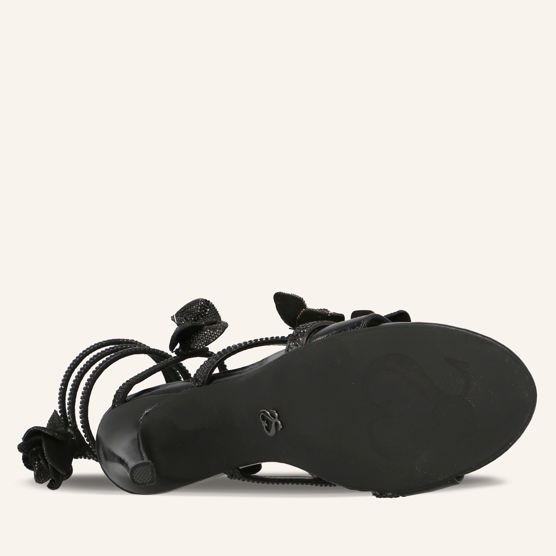 FARAH METAL PU BLACK - SANDALO DONNA