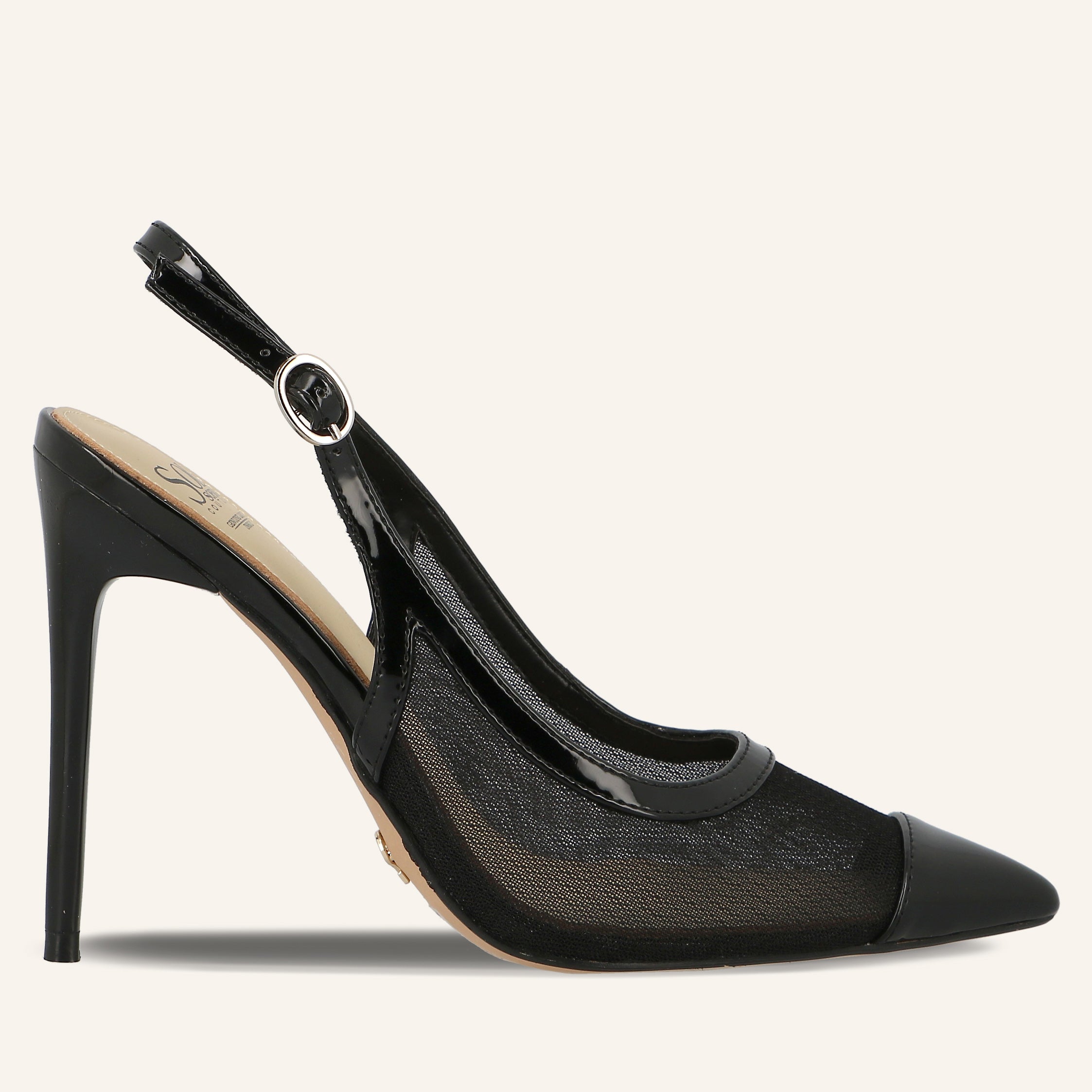 ROCK PATENT BLACK - SANDALO DONNA