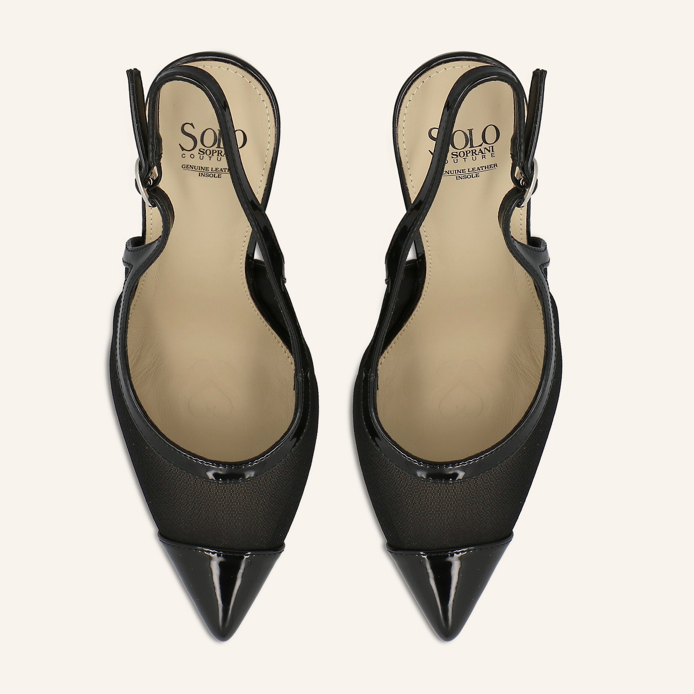 ROCK PATENT BLACK - SANDALO DONNA