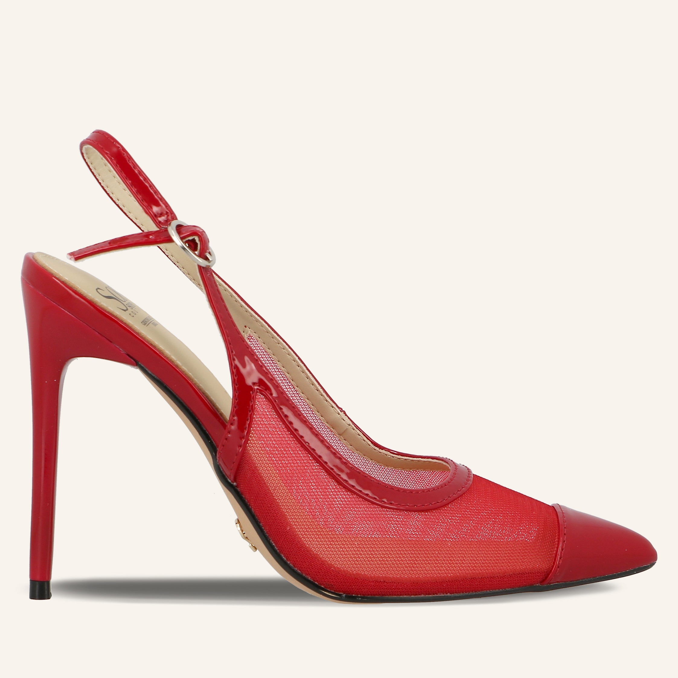 ROCK PATENT RED - SANDALO DONNA
