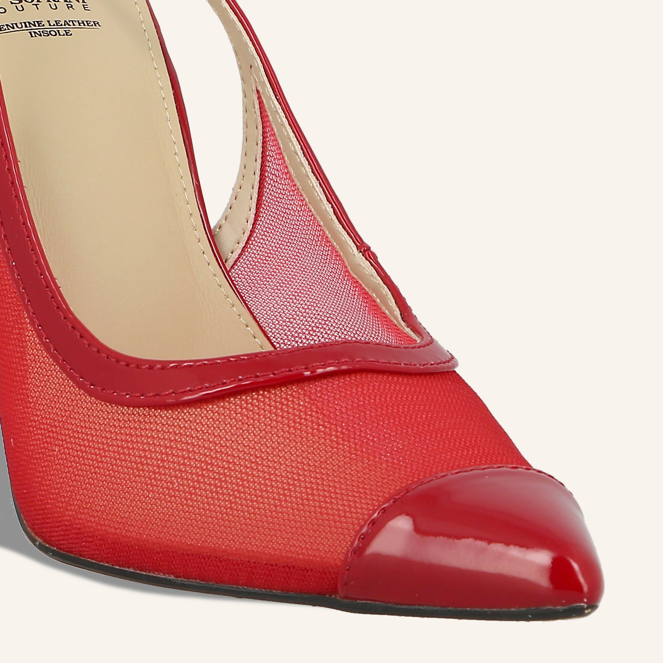 ROCK PATENT RED - SANDALO DONNA