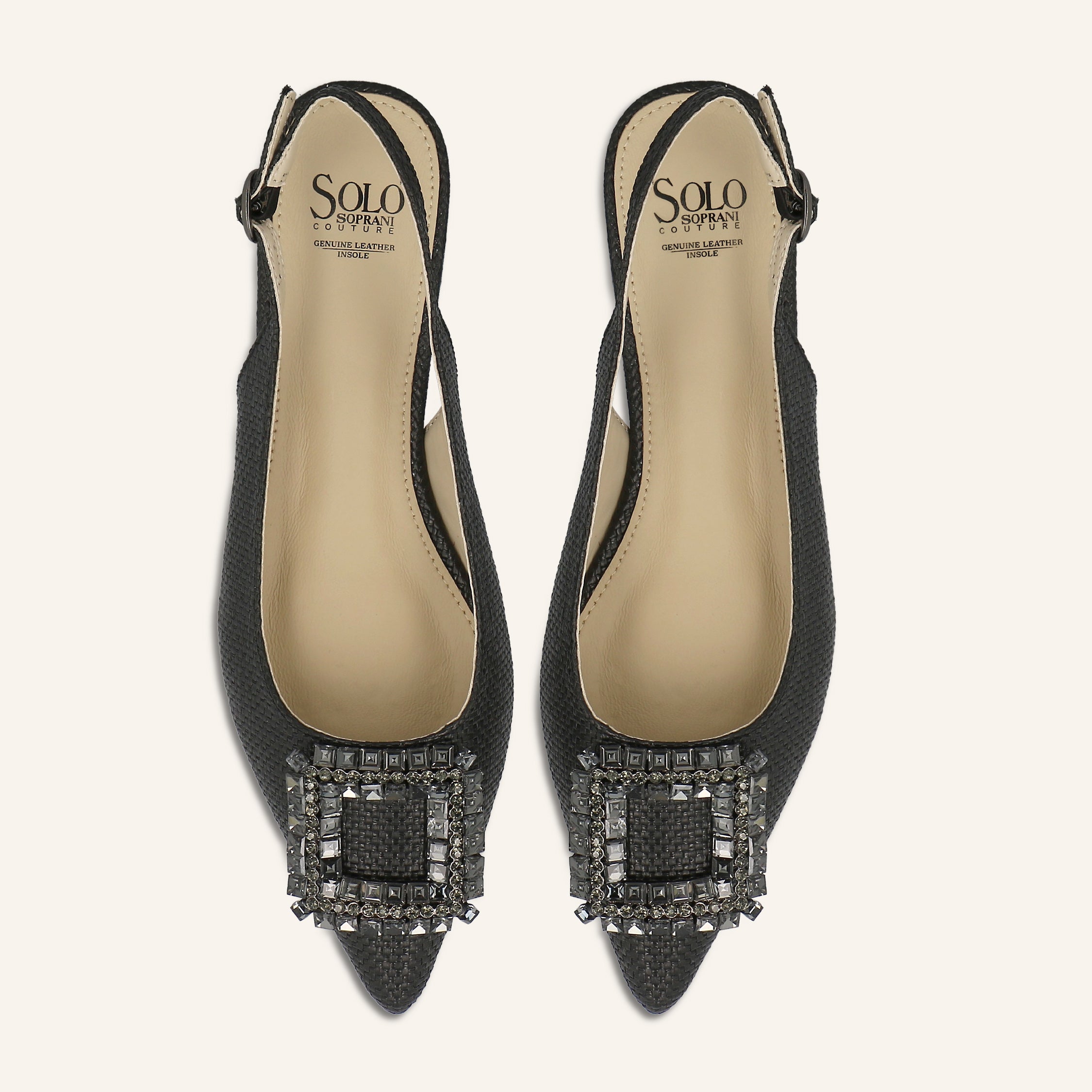 MOANA PU BLACK - SANDALO DONNA