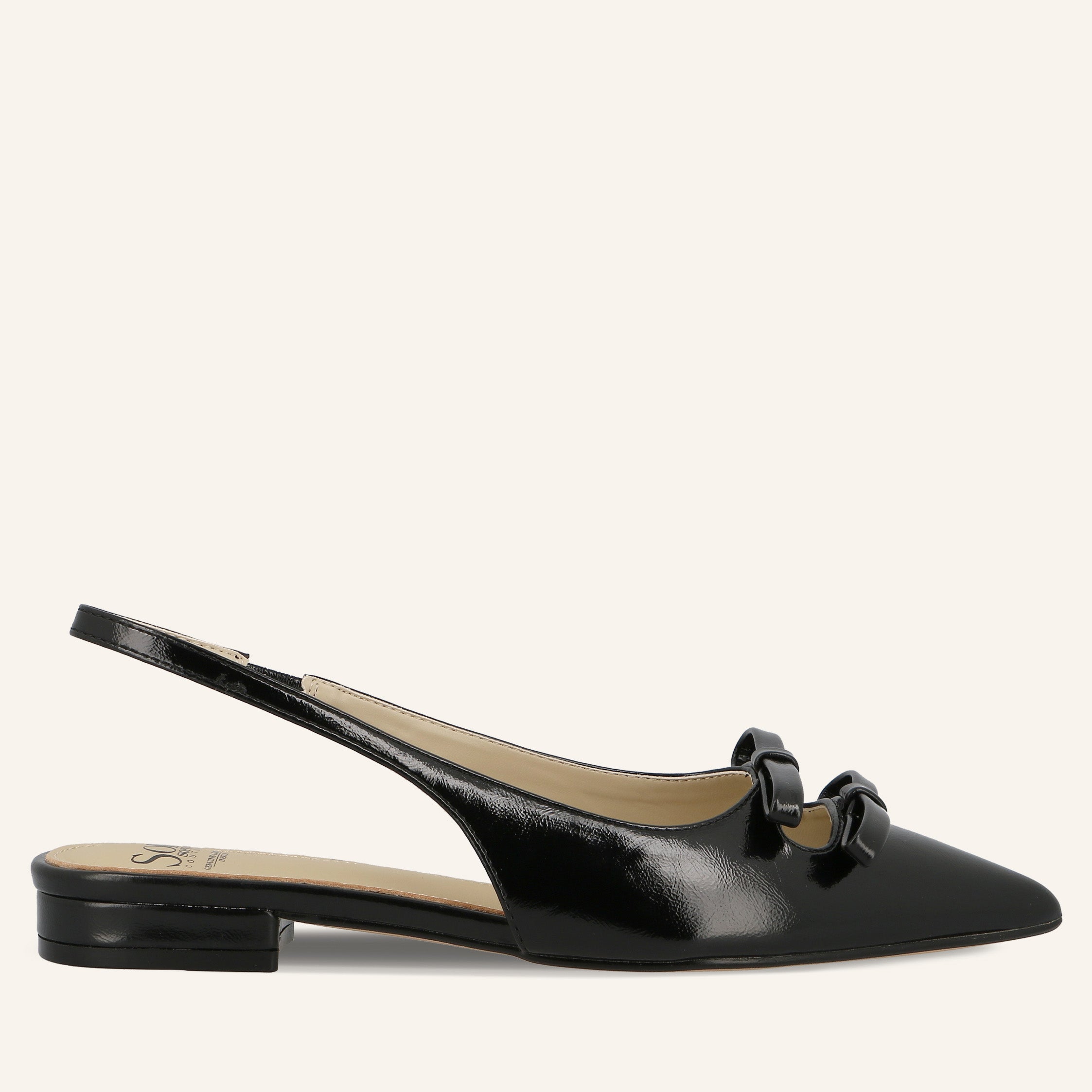 MOANA PATENT BLACK - SANDALO DONNA