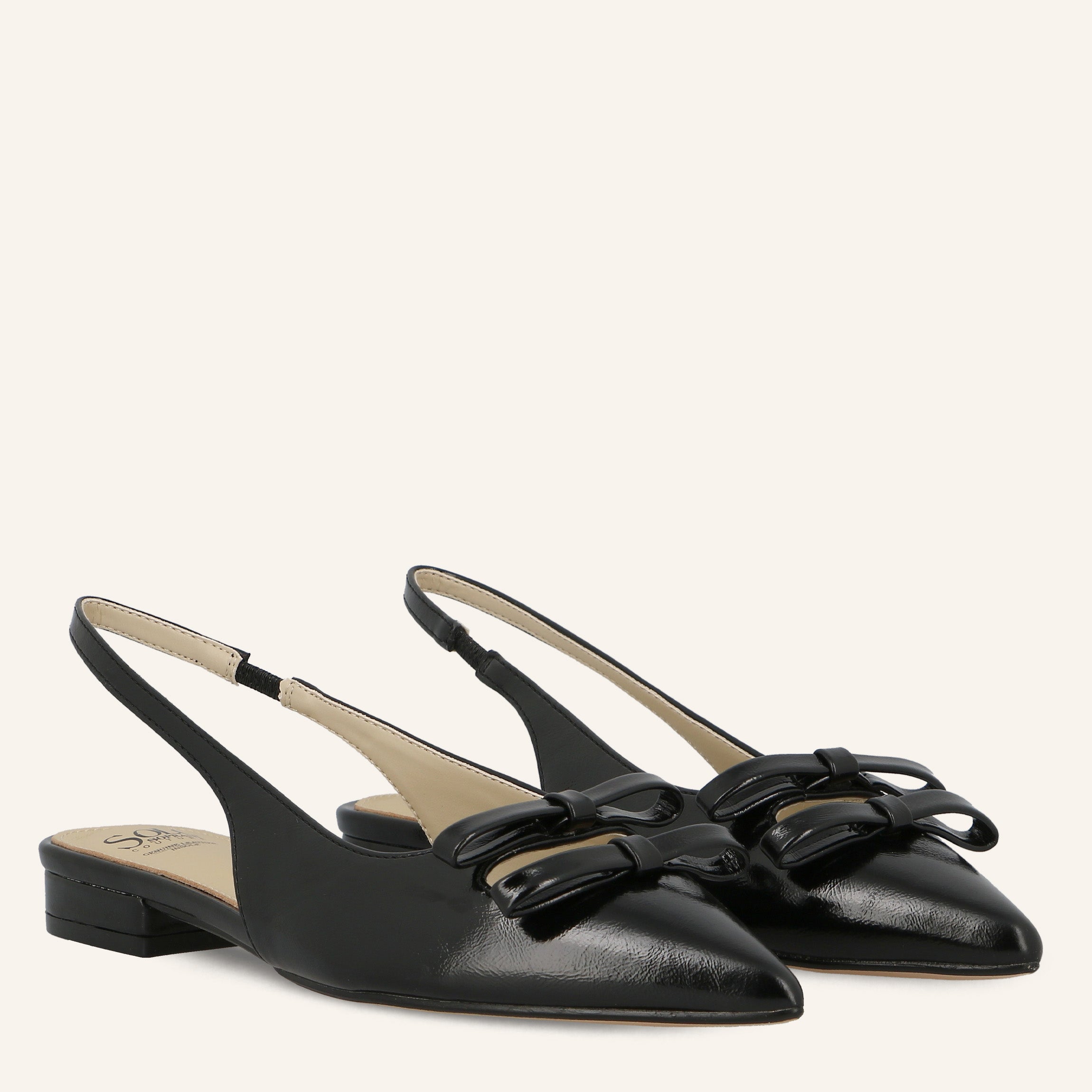 MOANA PATENT BLACK - SANDALO DONNA