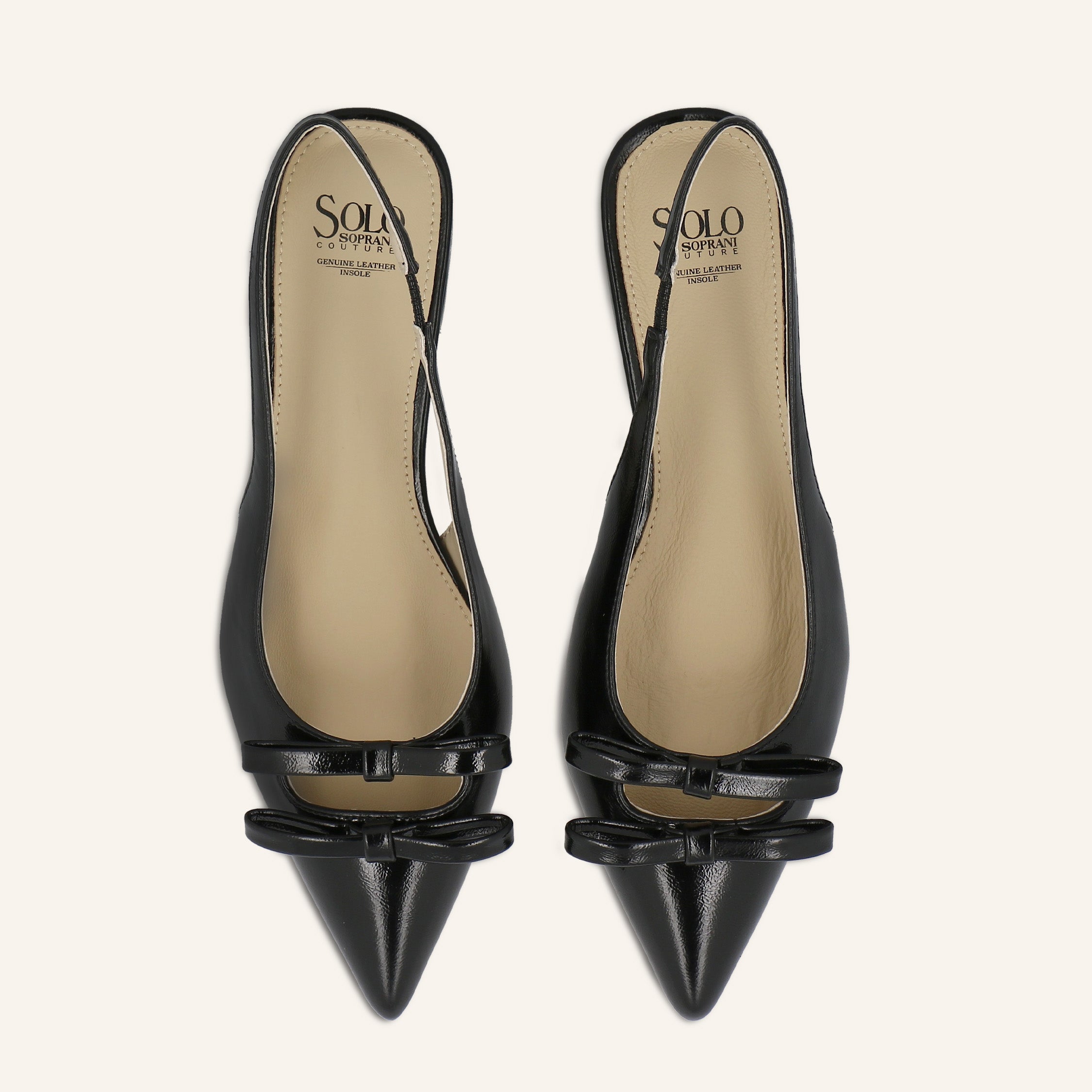 MOANA PATENT BLACK - SANDALO DONNA