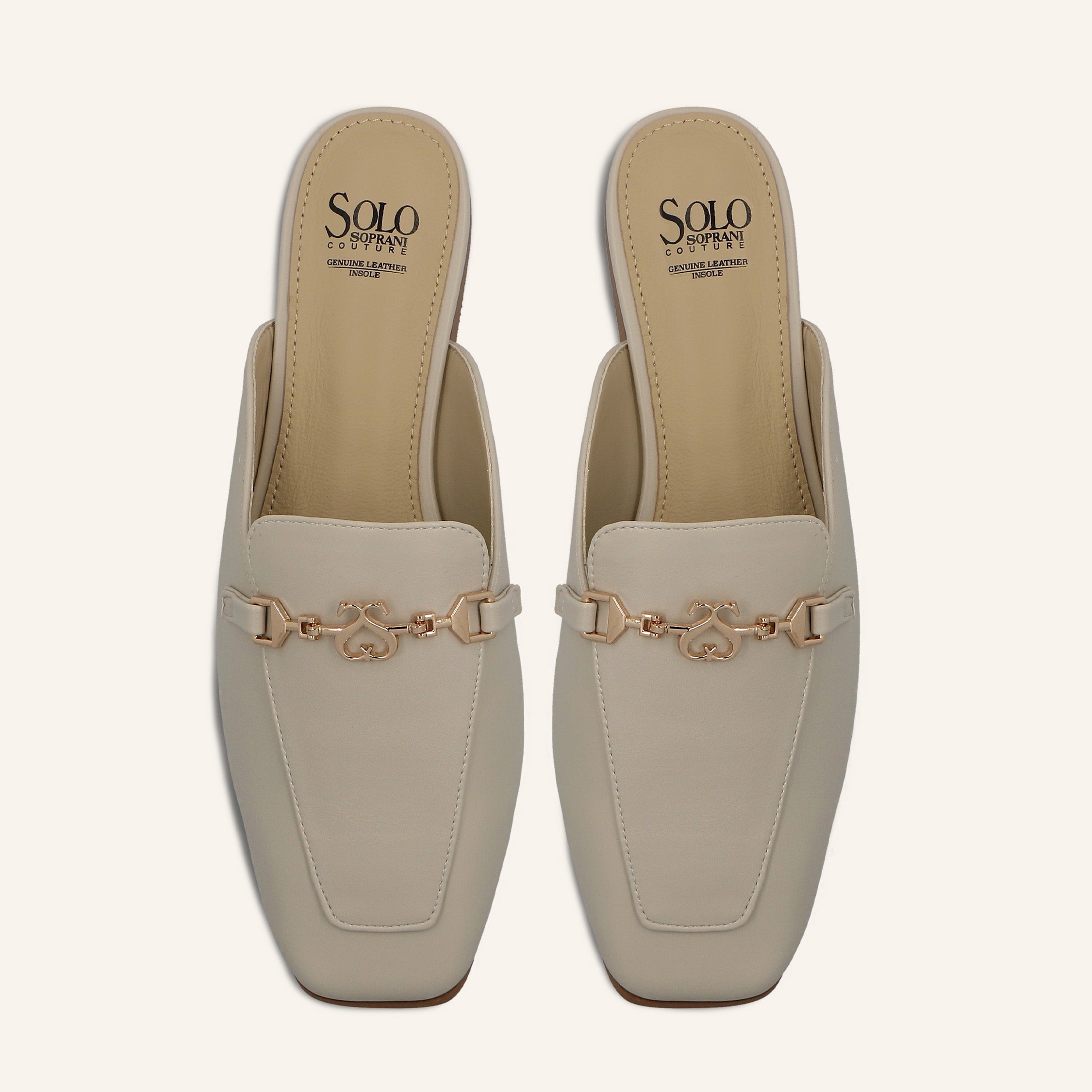 LILLY PU OFFWHITE- SABOT DONNA