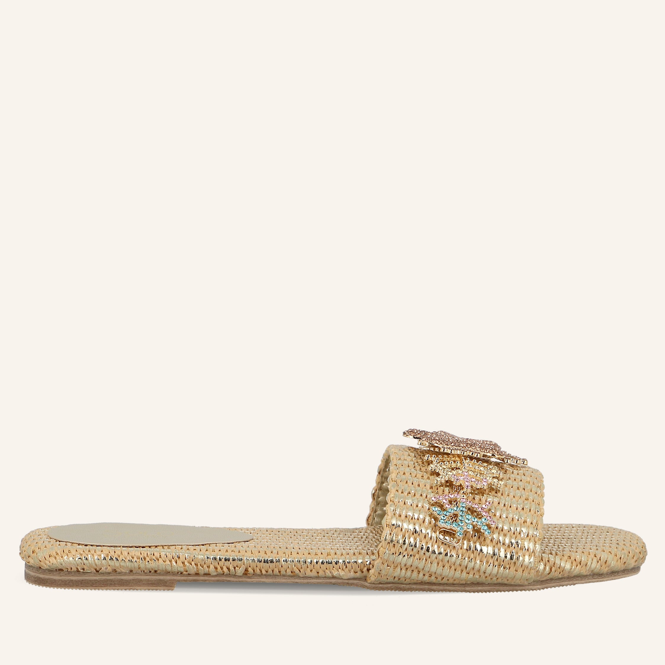 PARATEA METAL PU LT GOLD - SANDALO DONNA