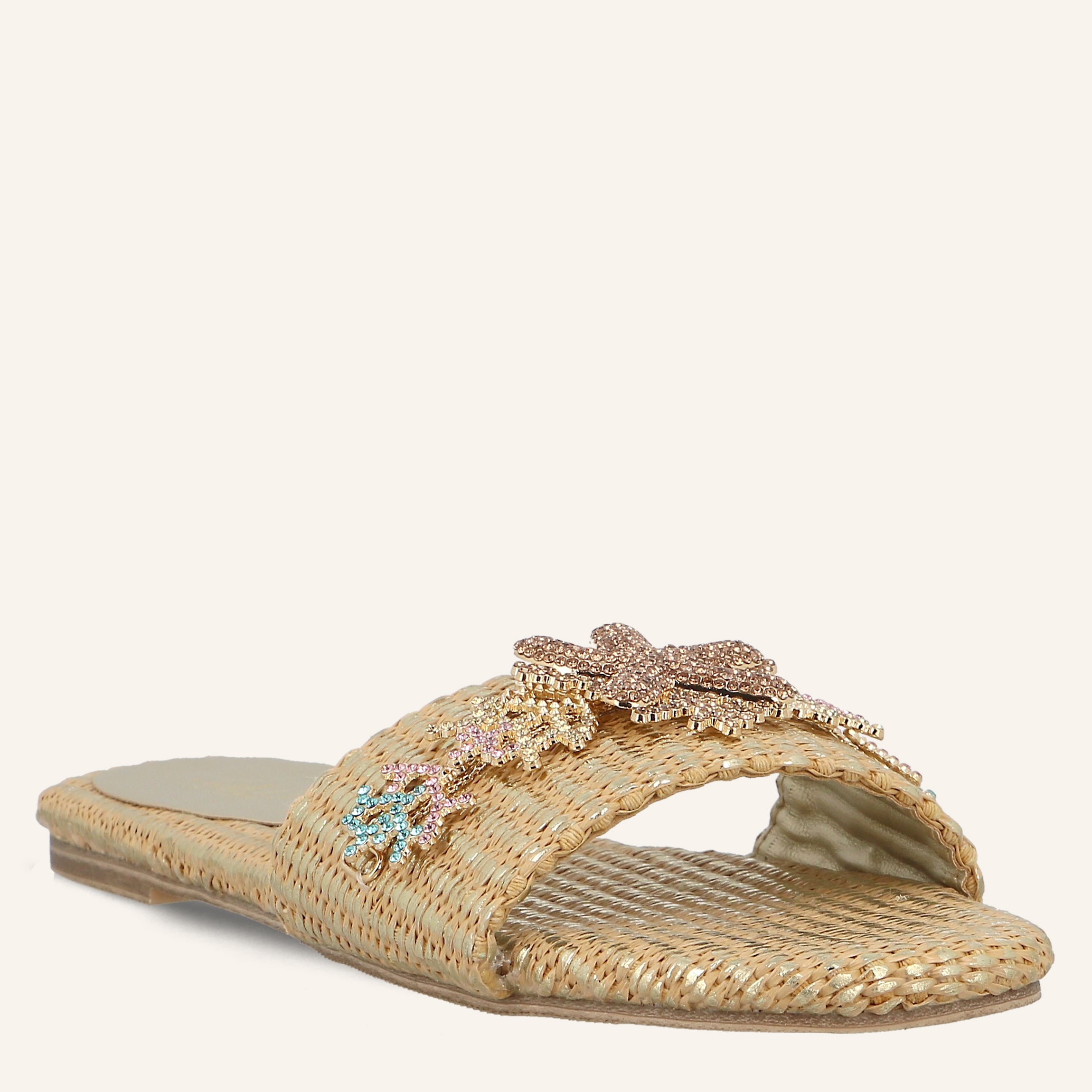 PARATEA METAL PU LT GOLD - SANDALO DONNA