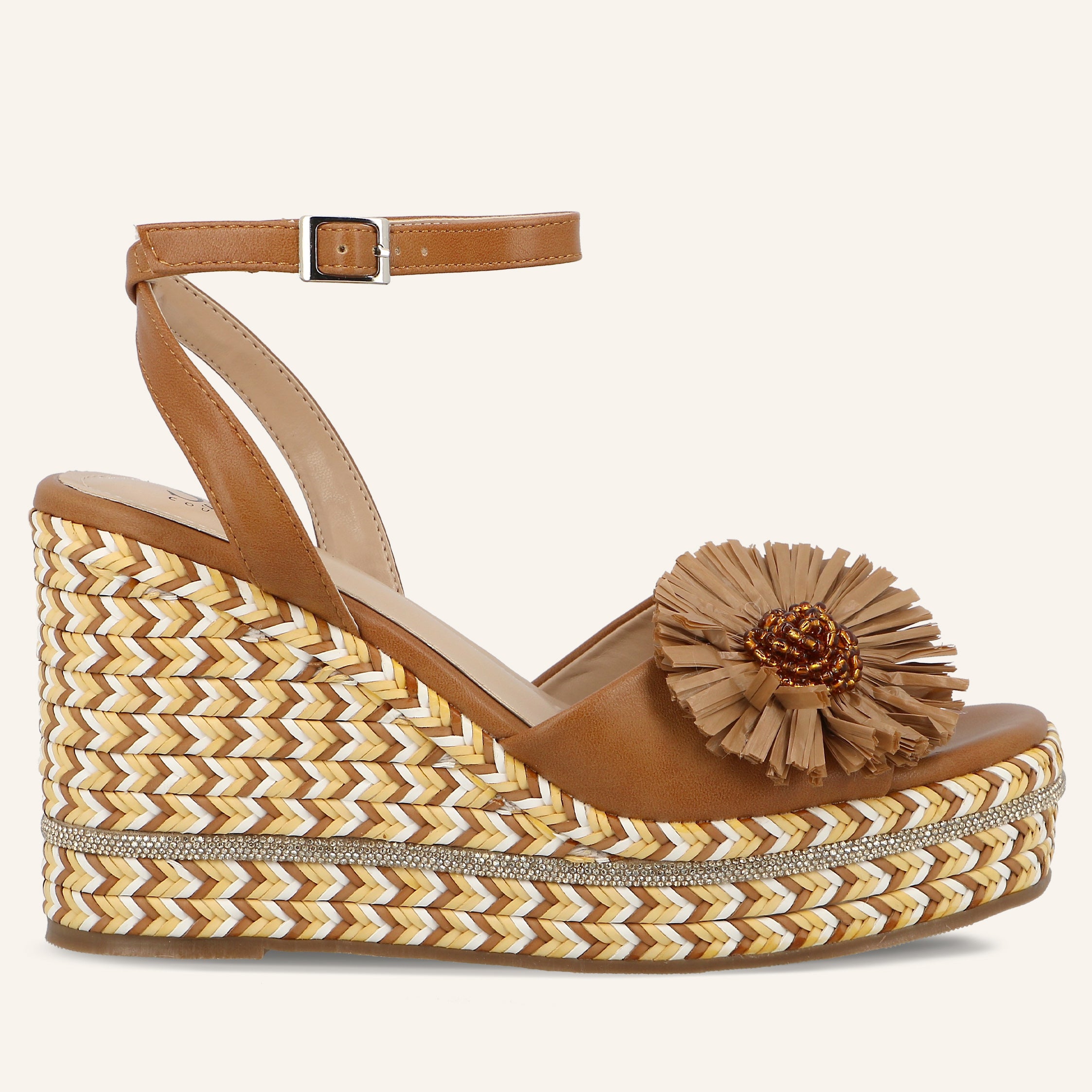 MORELIA NBK PATCH FLOWER CHOCOLATE - SANDALO DONNA