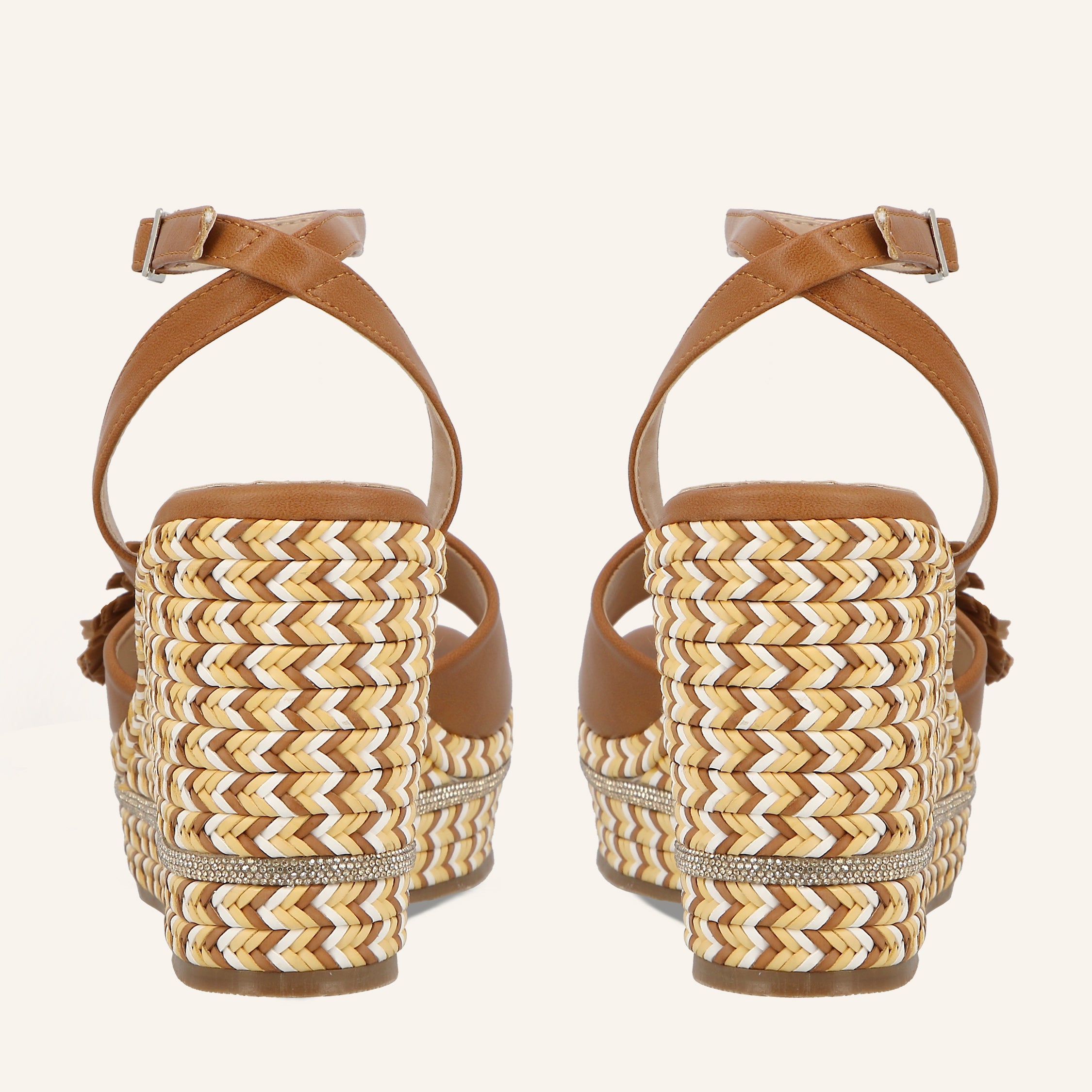 MORELIA NBK PATCH FLOWER CHOCOLATE - SANDALO DONNA